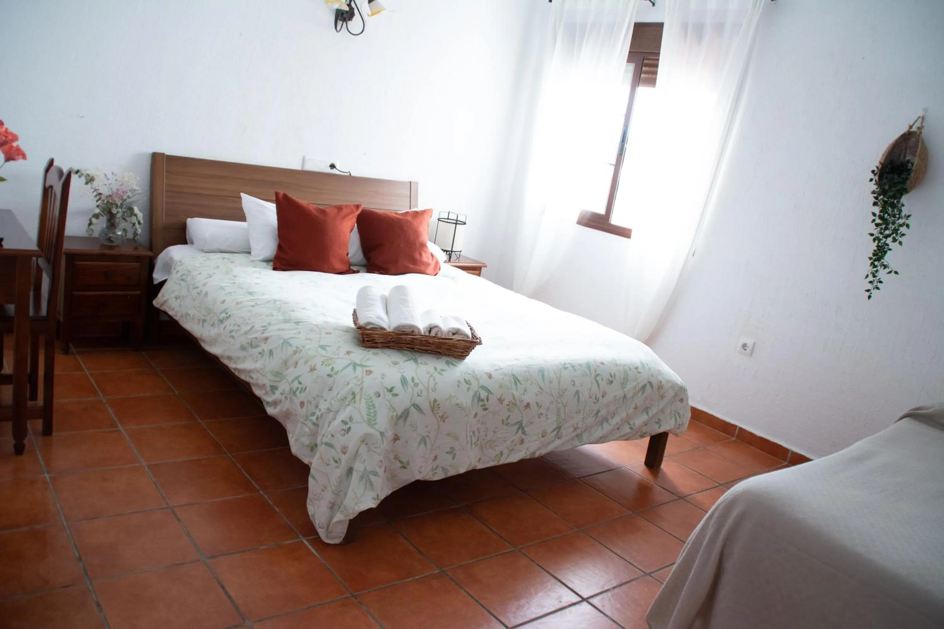 Bed in Hostal Rural La Plata Parking Incluido