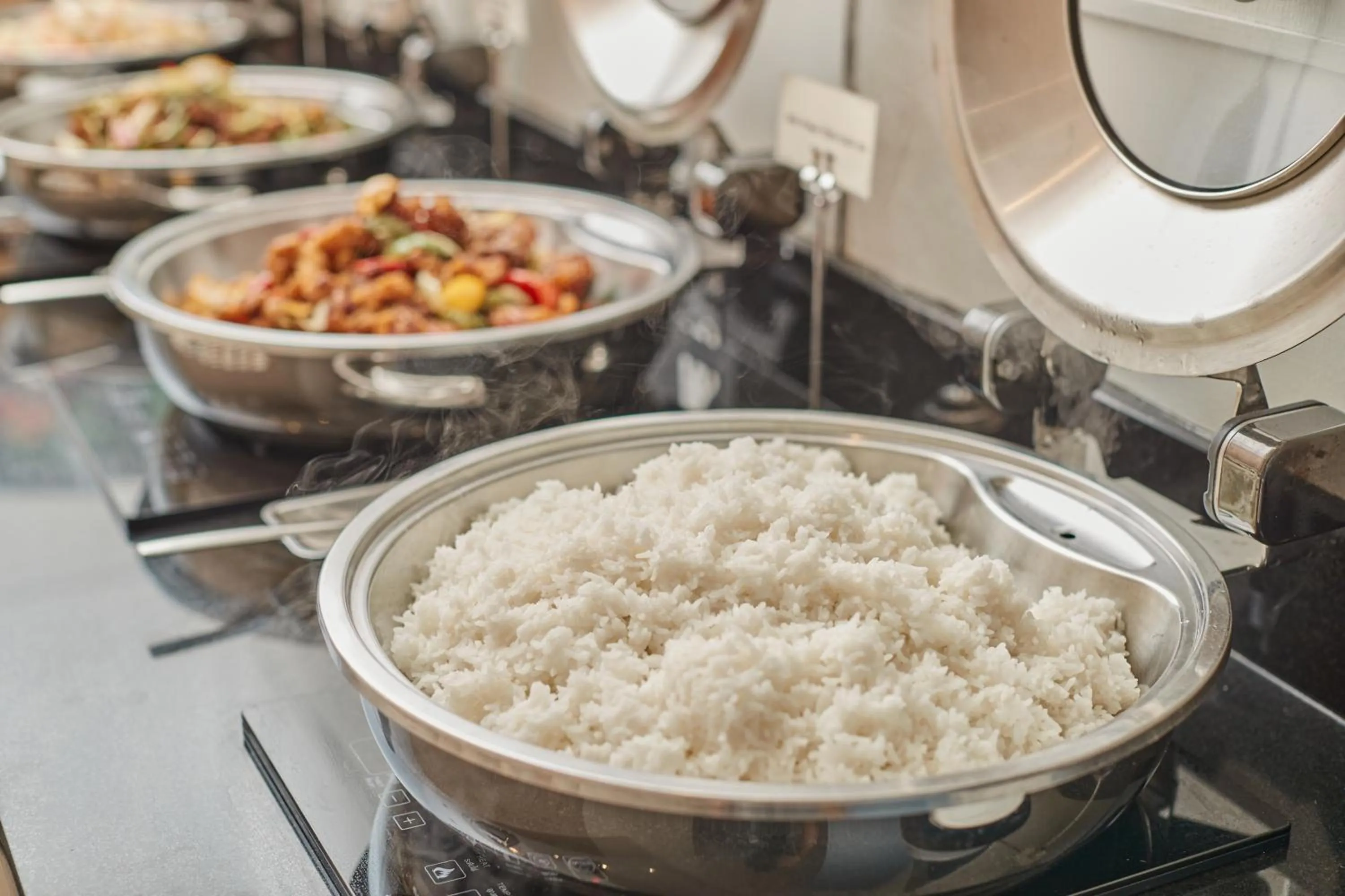 Buffet breakfast in Pattaya Sea View Hotel - SHA Extra Plus