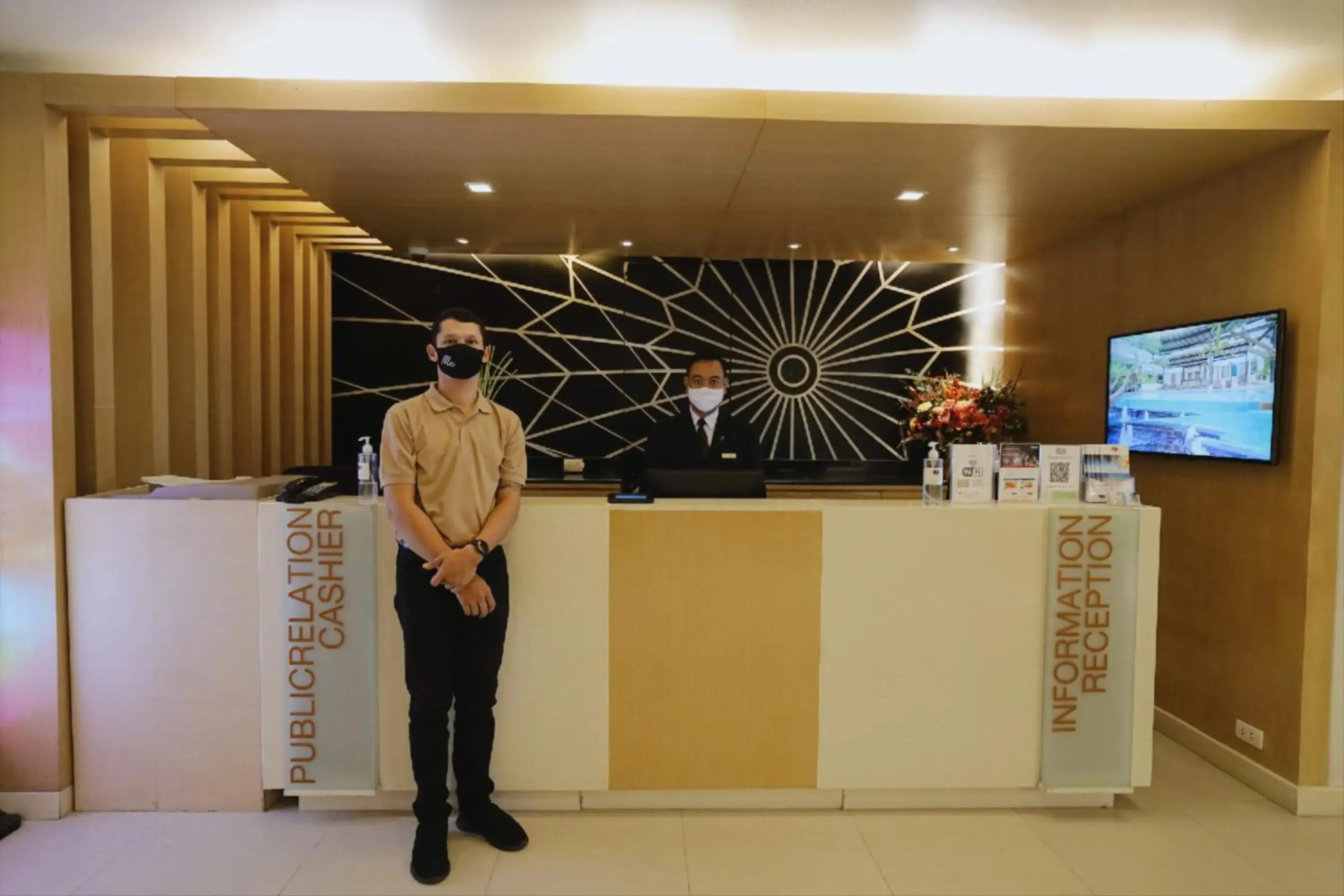 Lobby or reception, Lobby/Reception in Pattaya Sea View Hotel - SHA Extra Plus