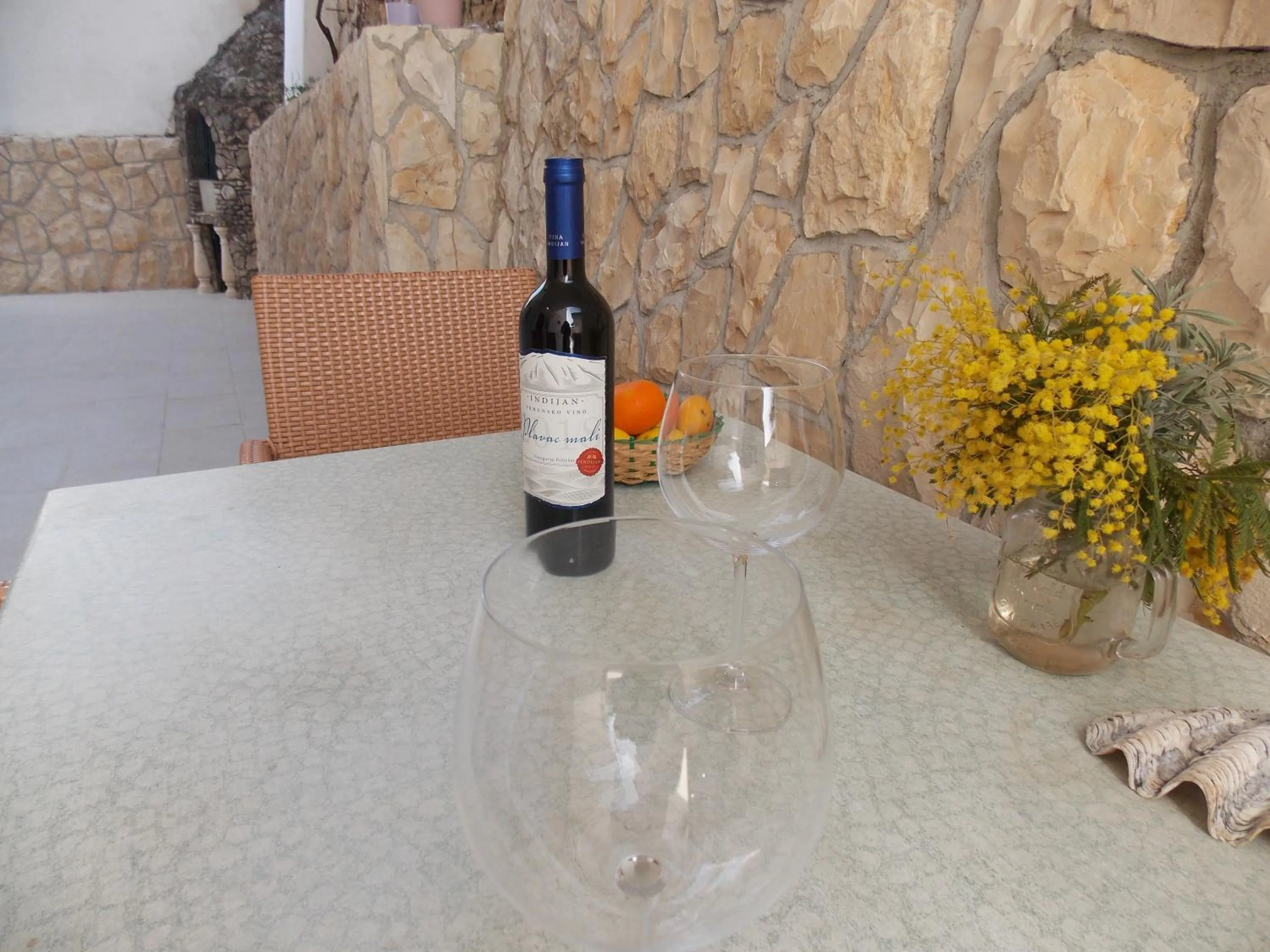 Balcony/Terrace in Perina Apartment - free parking