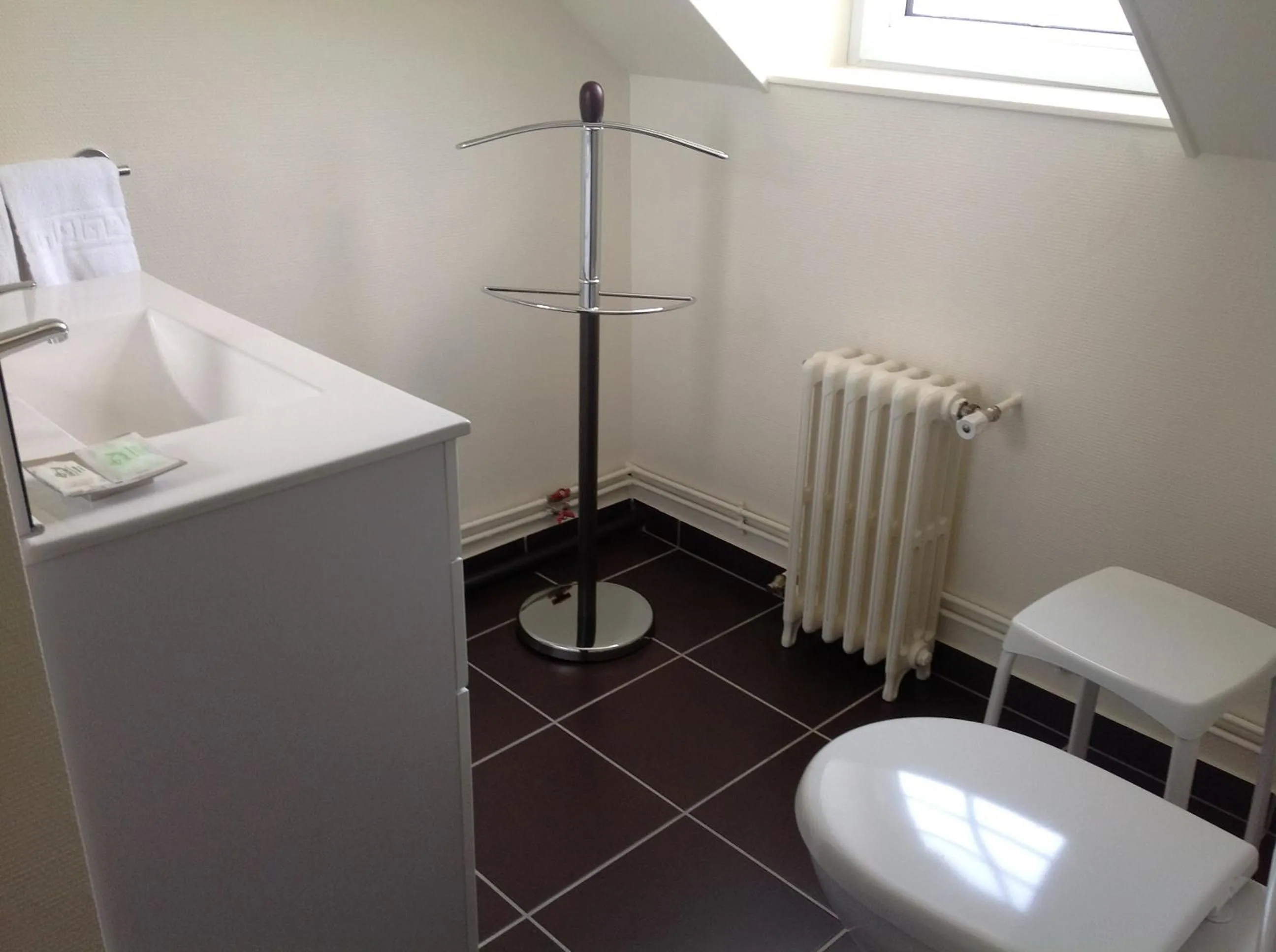 Toilet in Hôtel de France