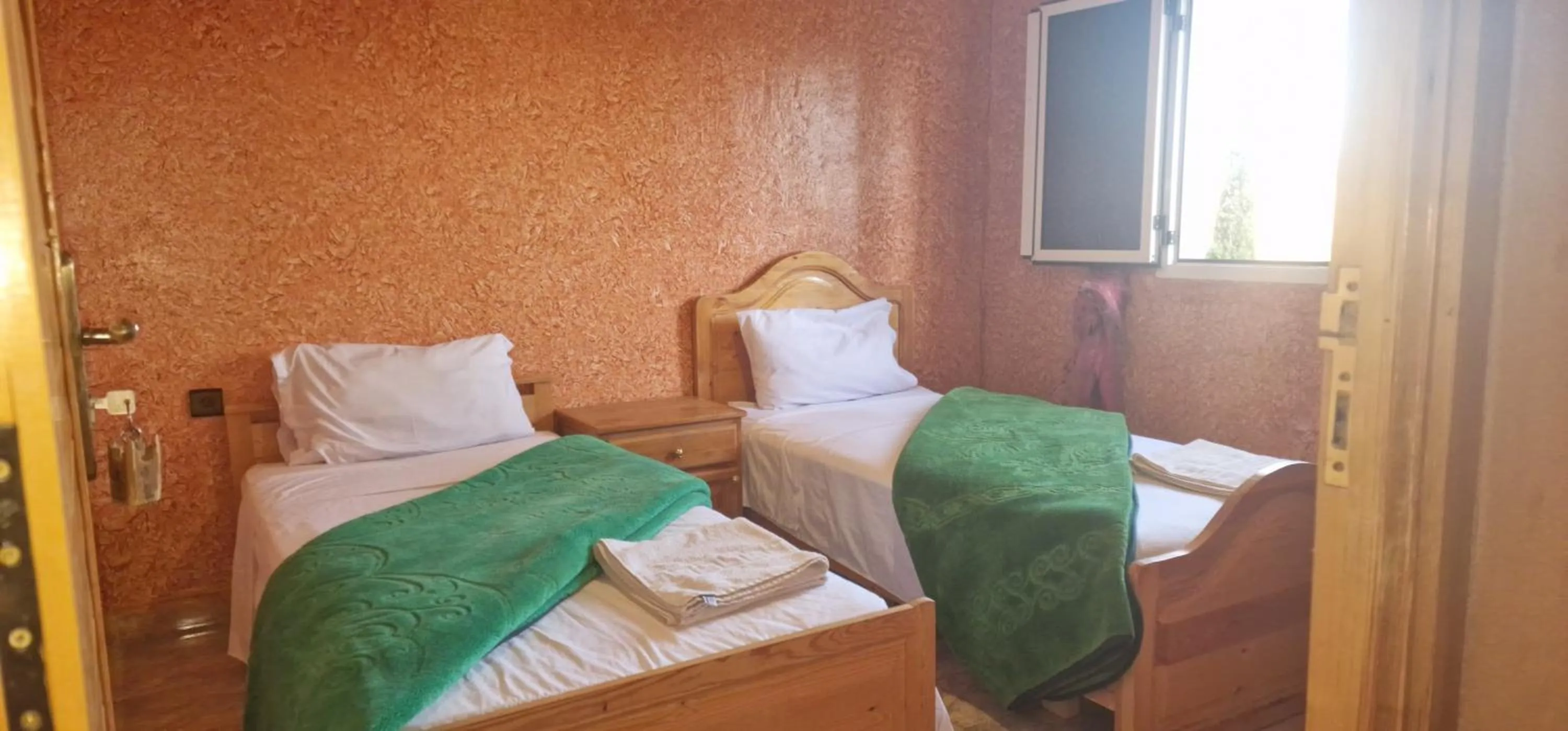 Bed in Bio Palace Hotel