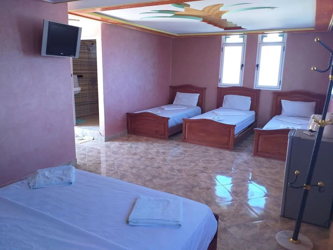 Bed in Bio Palace Hotel