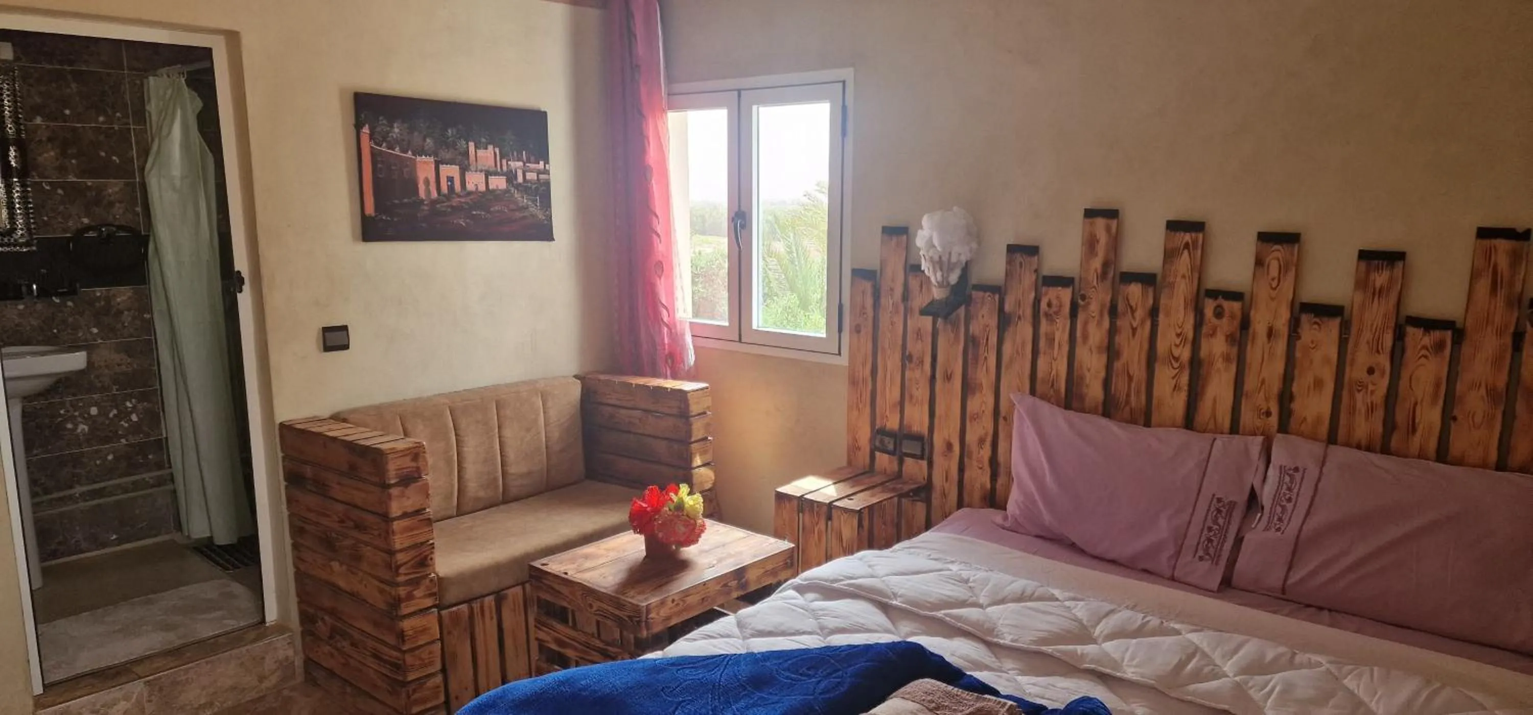 Bed in Bio Palace Hotel