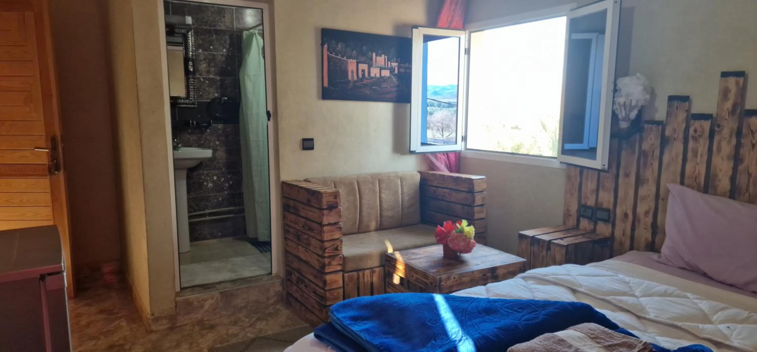 Bed in Bio Palace Hotel