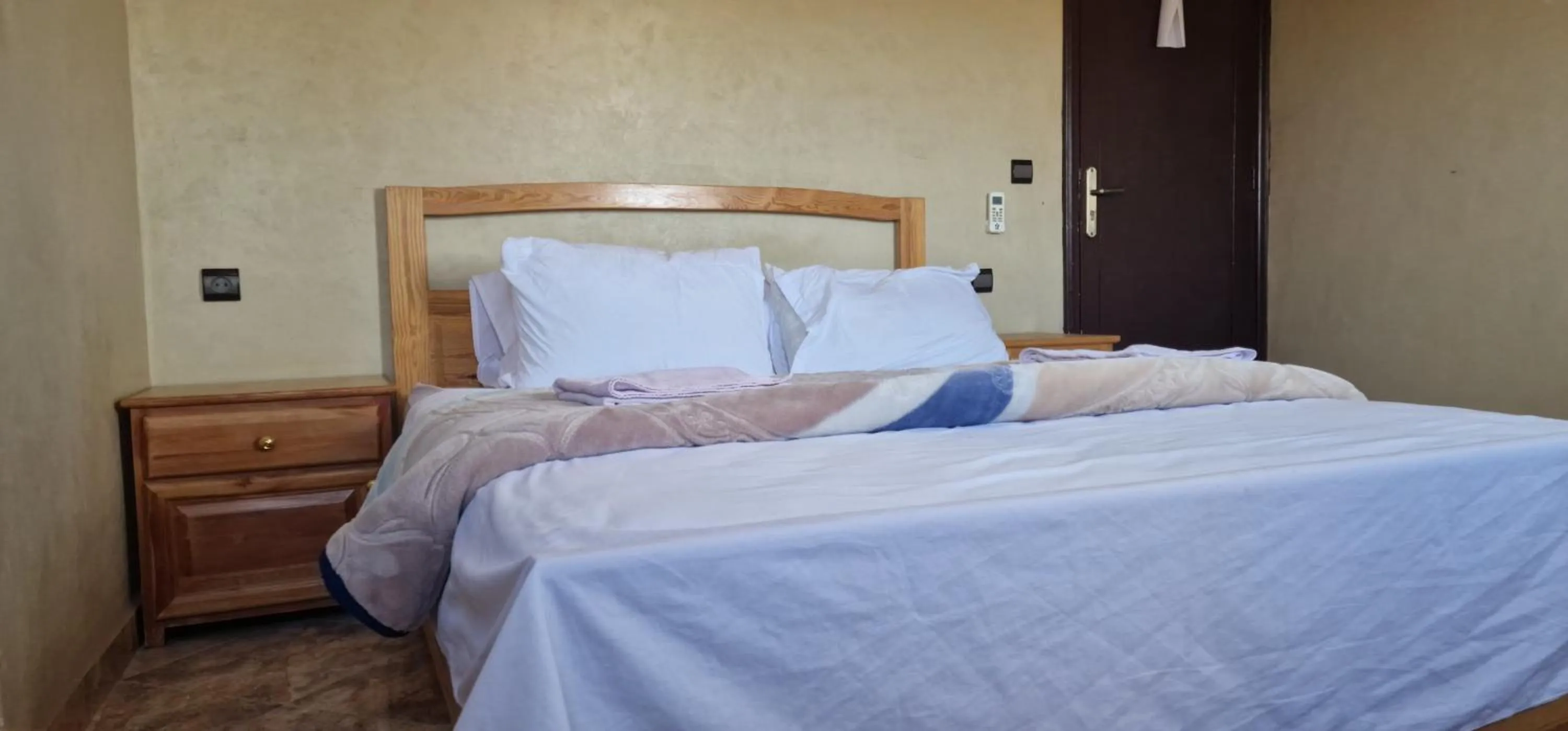 Bed in Bio Palace Hotel