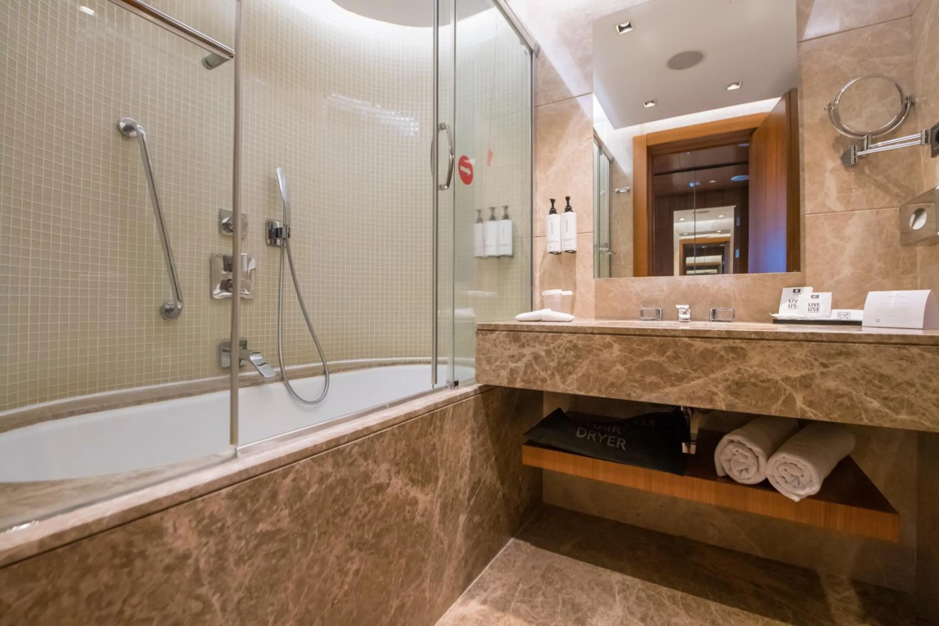 Bathroom in Crowne Plaza Kayseri by IHG