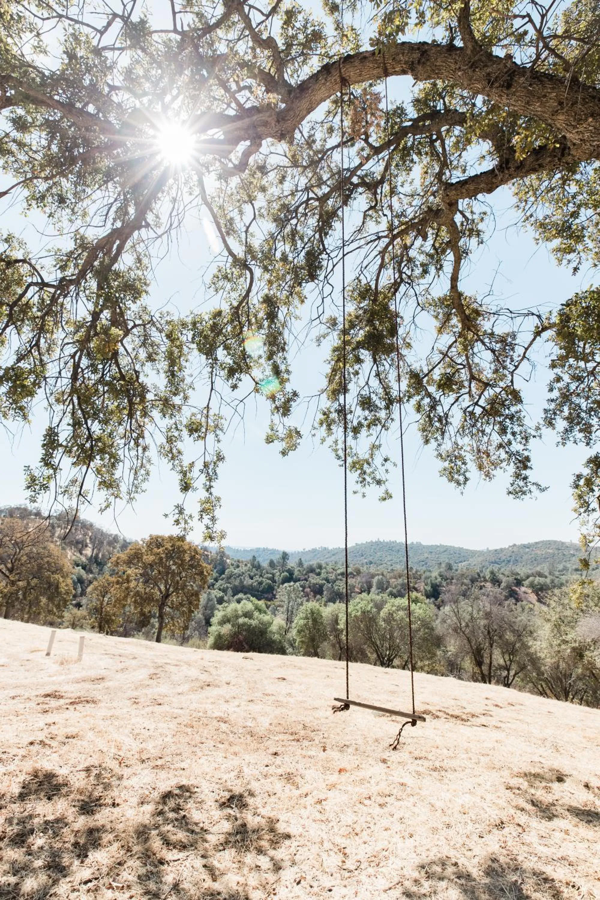 Natural landscape in Moon Ranch - a gateway to Yosemite