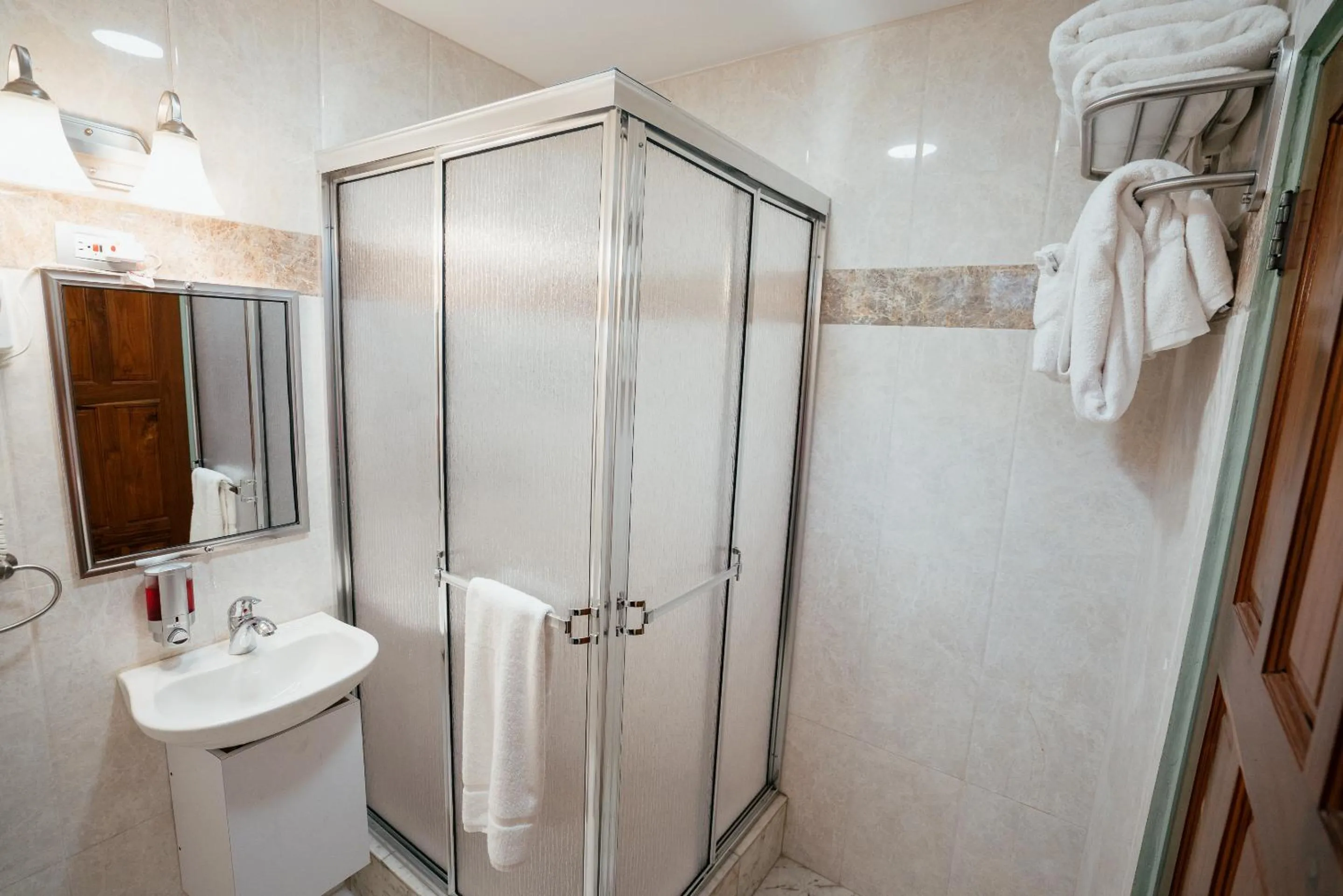 Bathroom in Runway Hotel