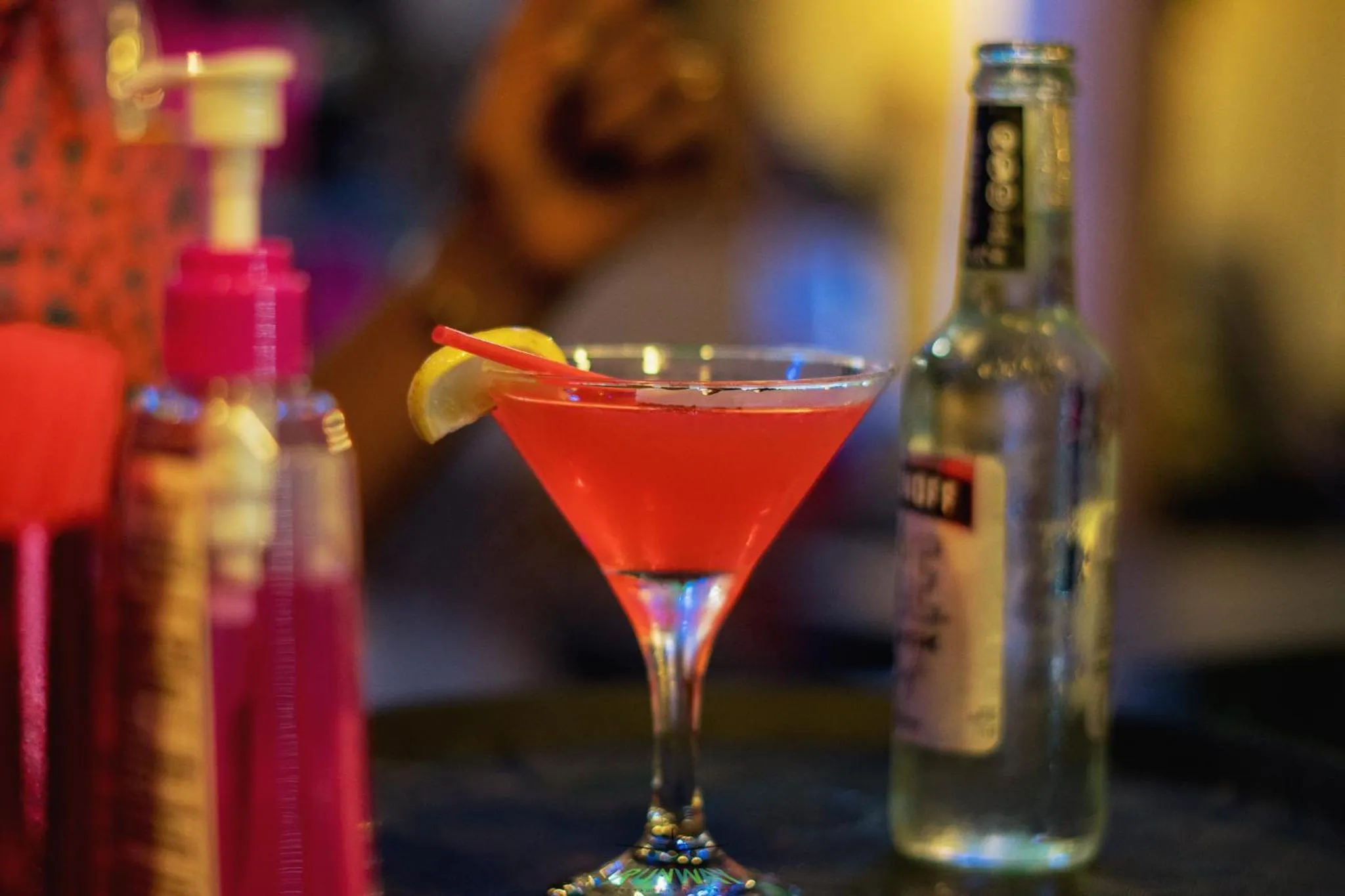 Drinks in Runway Hotel