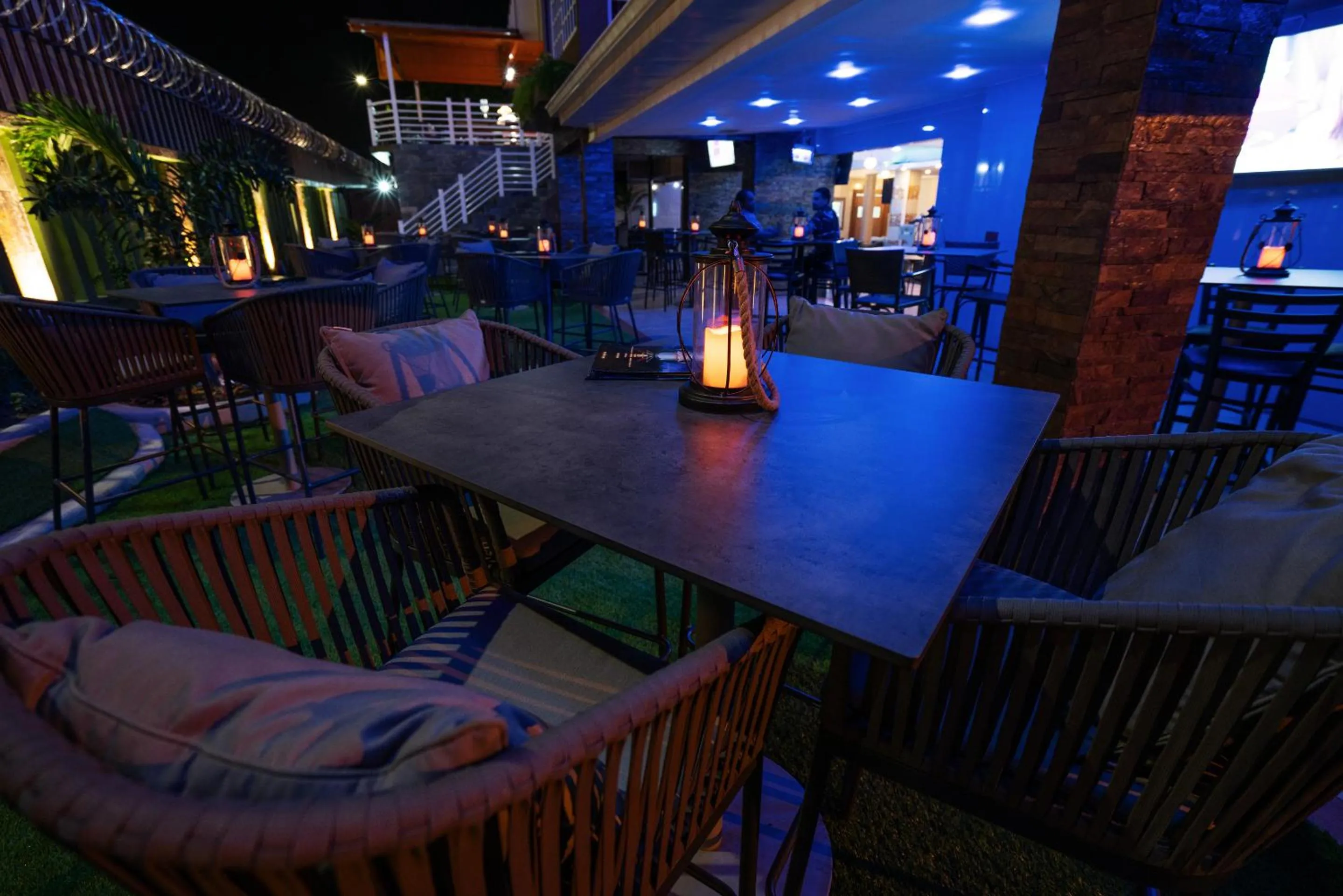 Night in Runway Hotel