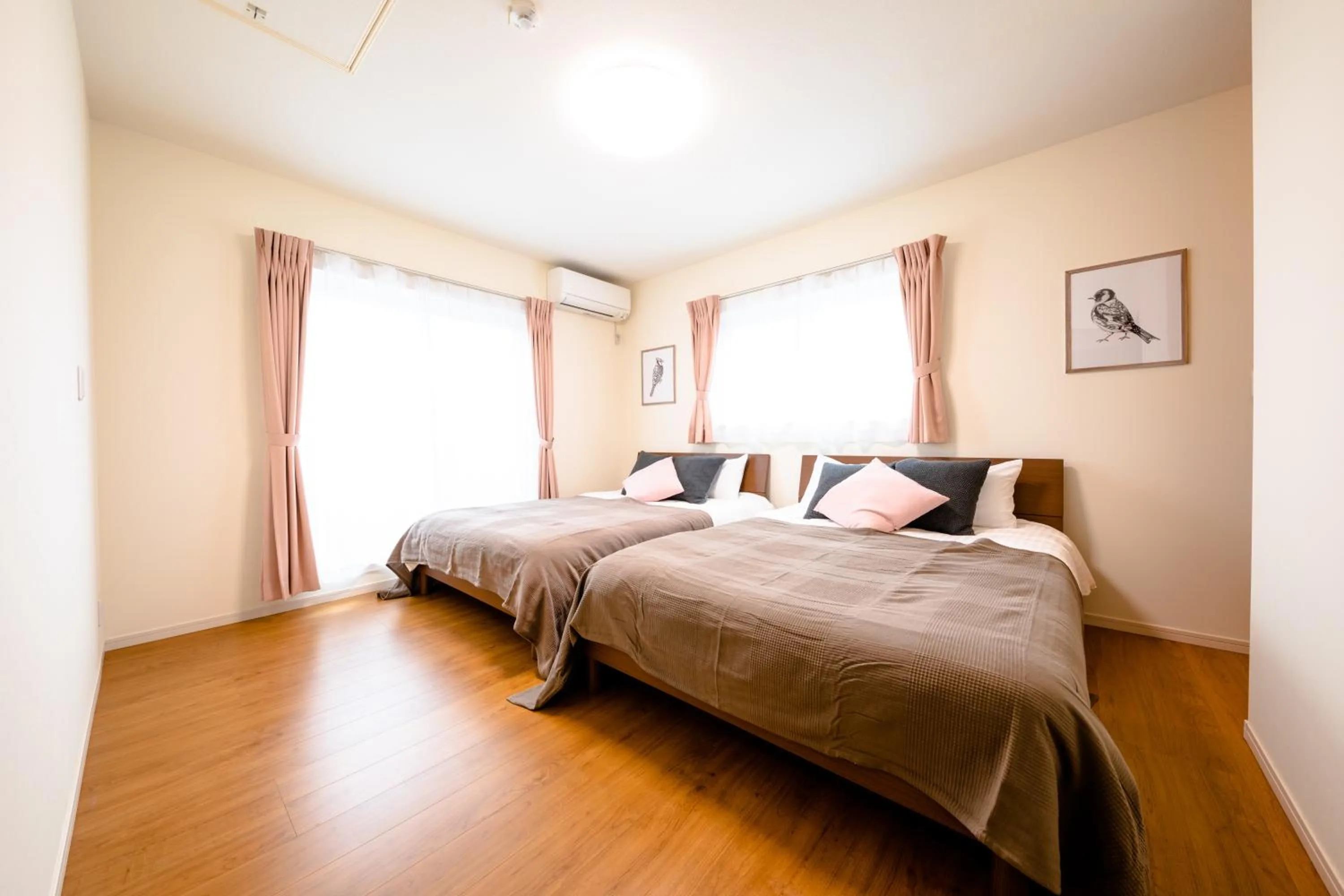 Bed in ID-STAY Kawaguchiko Ⅱ