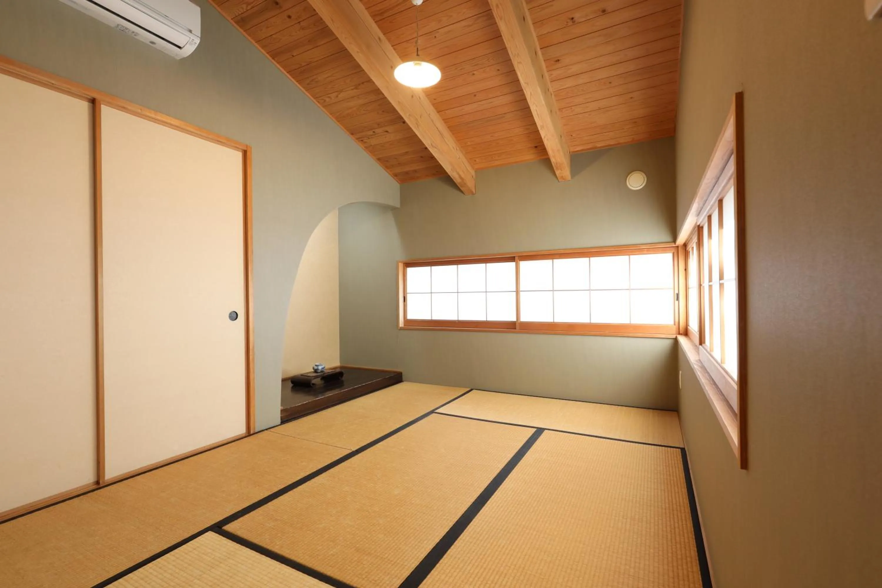 Bed in Lodge Toranoyu