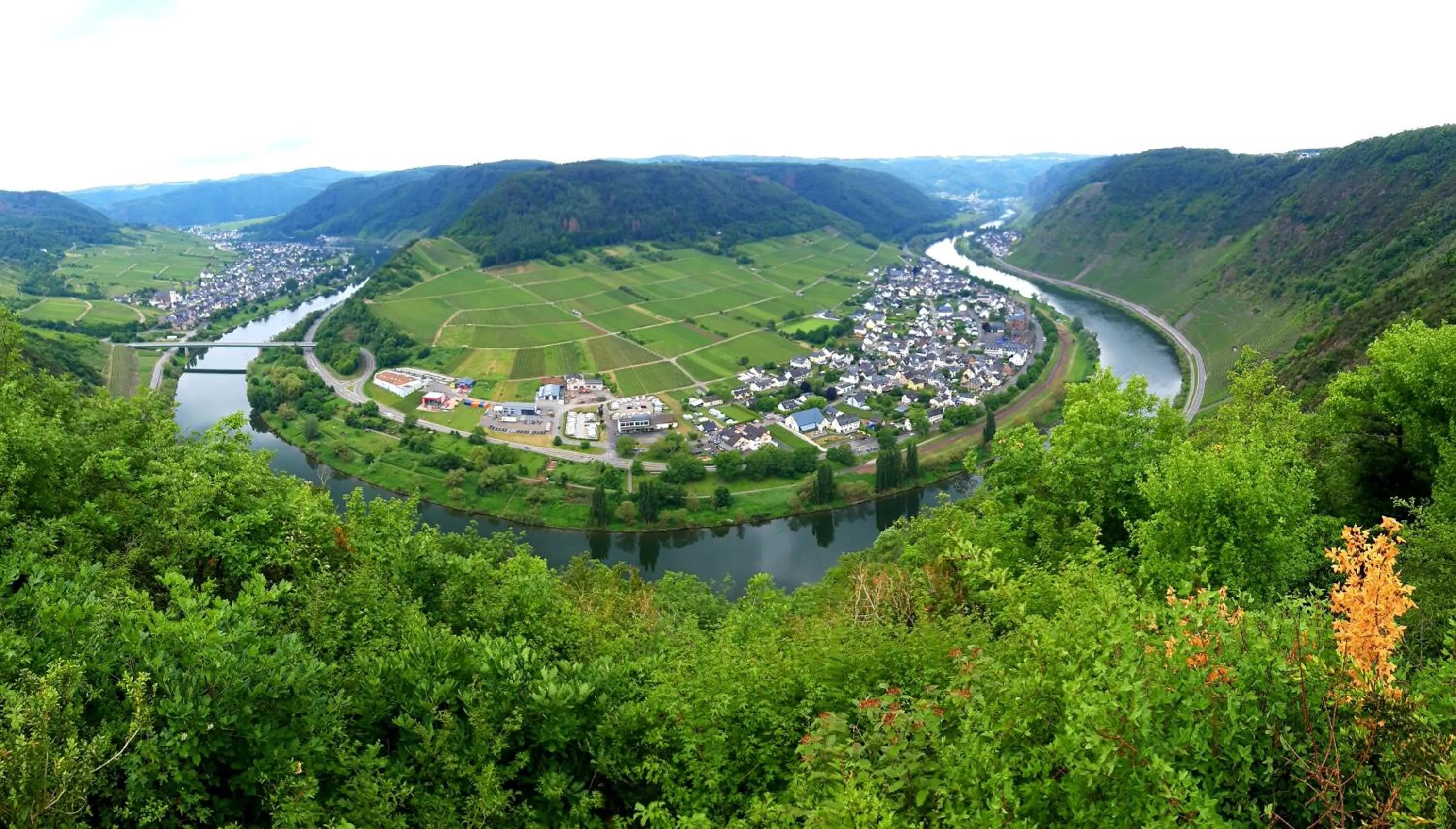 Natural landscape in Ferienwohnung Ambiente