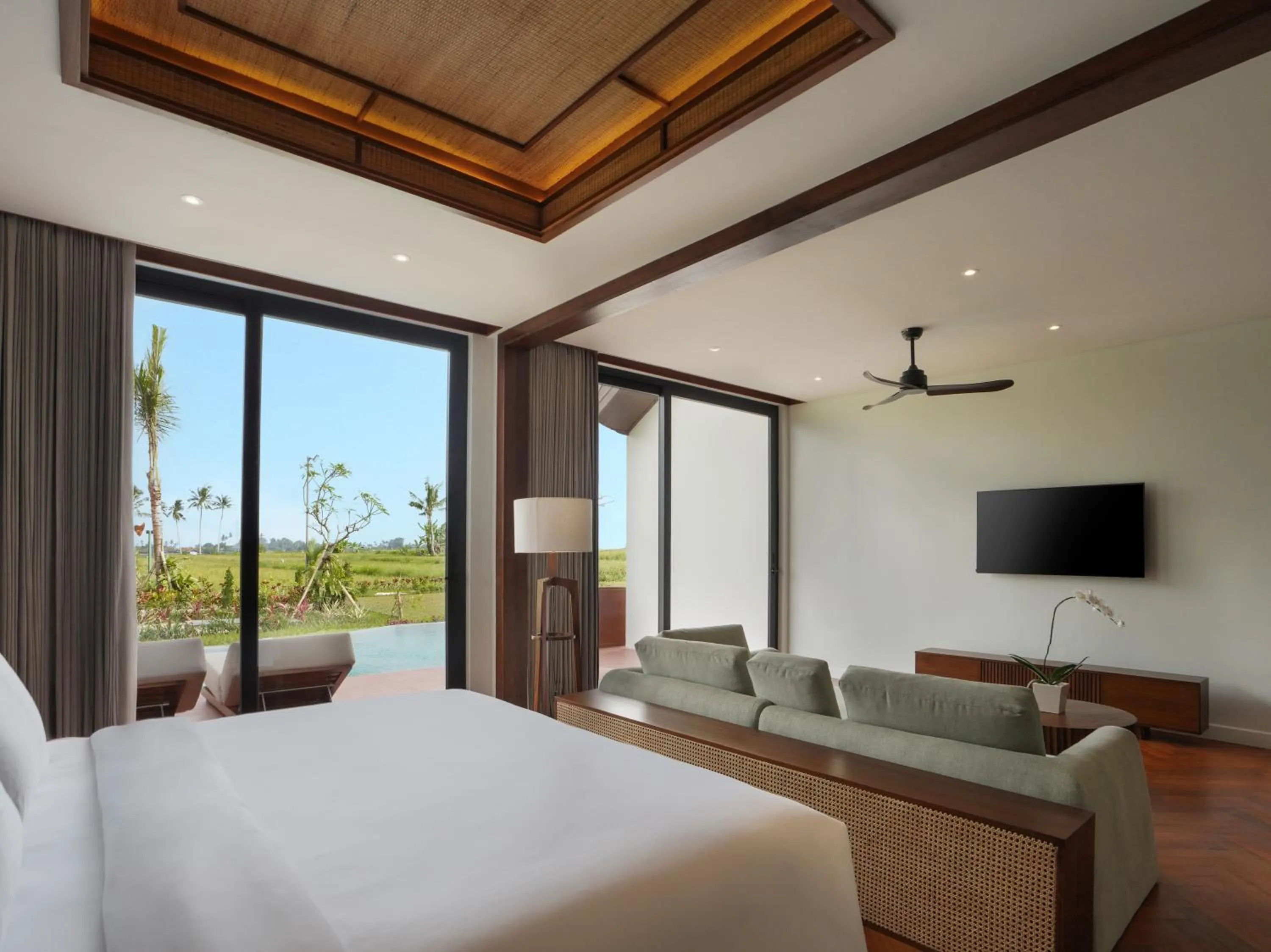 Property building, Bed in The Garcia Ubud Hotel & Resort