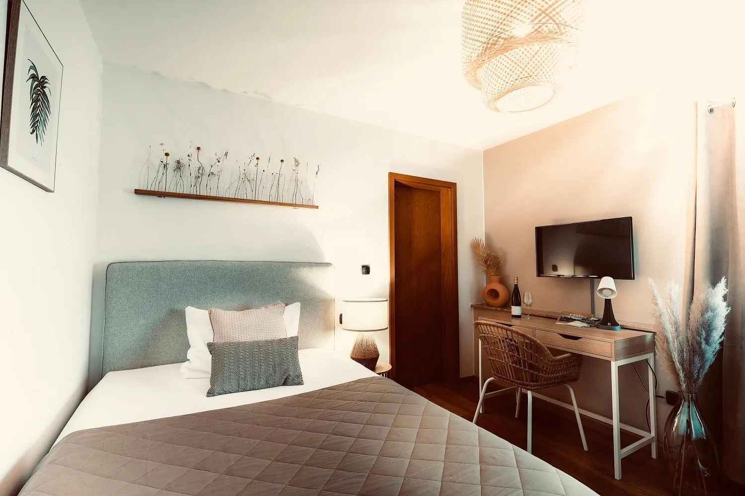 Bed in Landhotel Sonnenhof