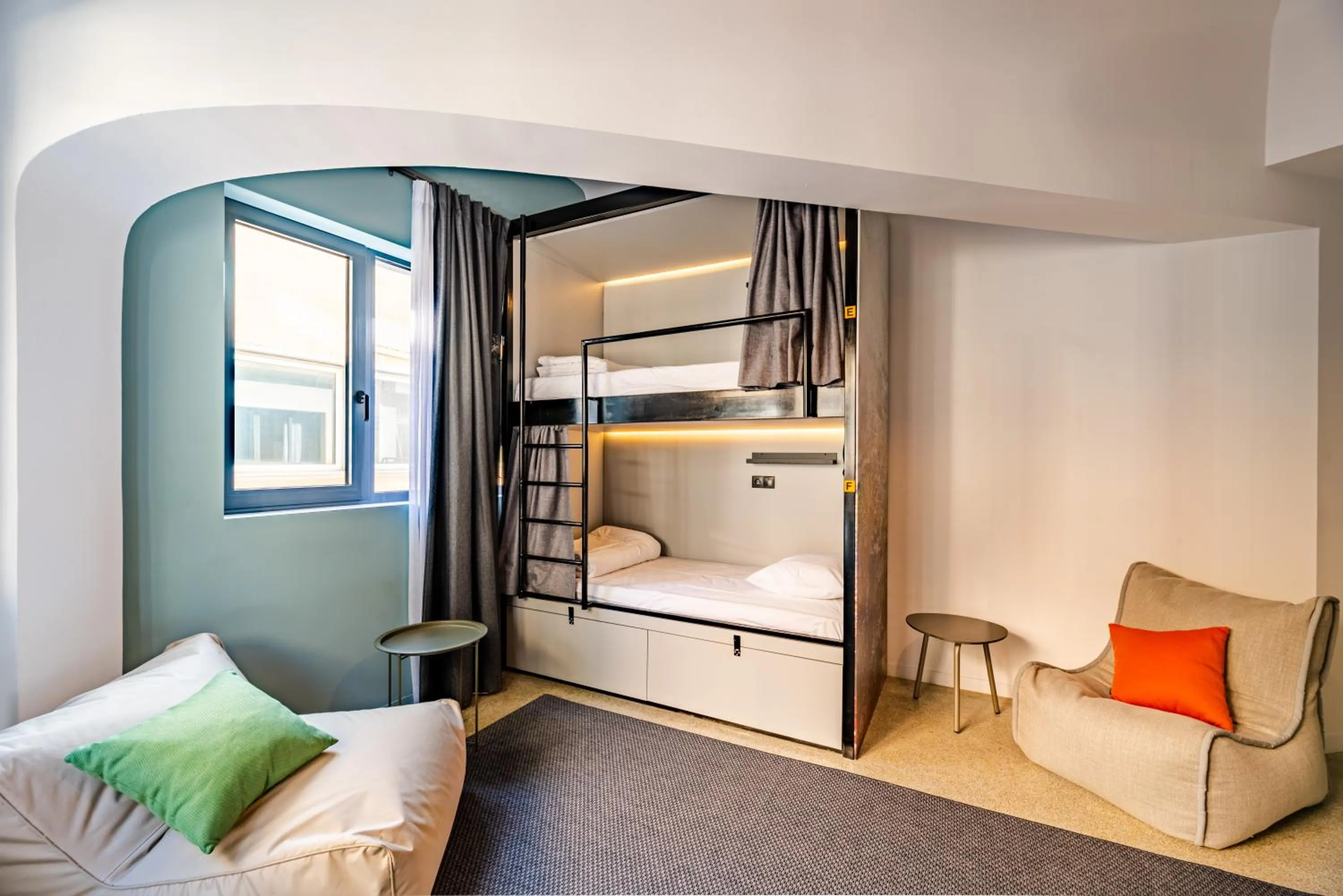 bunk bed, Bed in Athens Hub Hostel