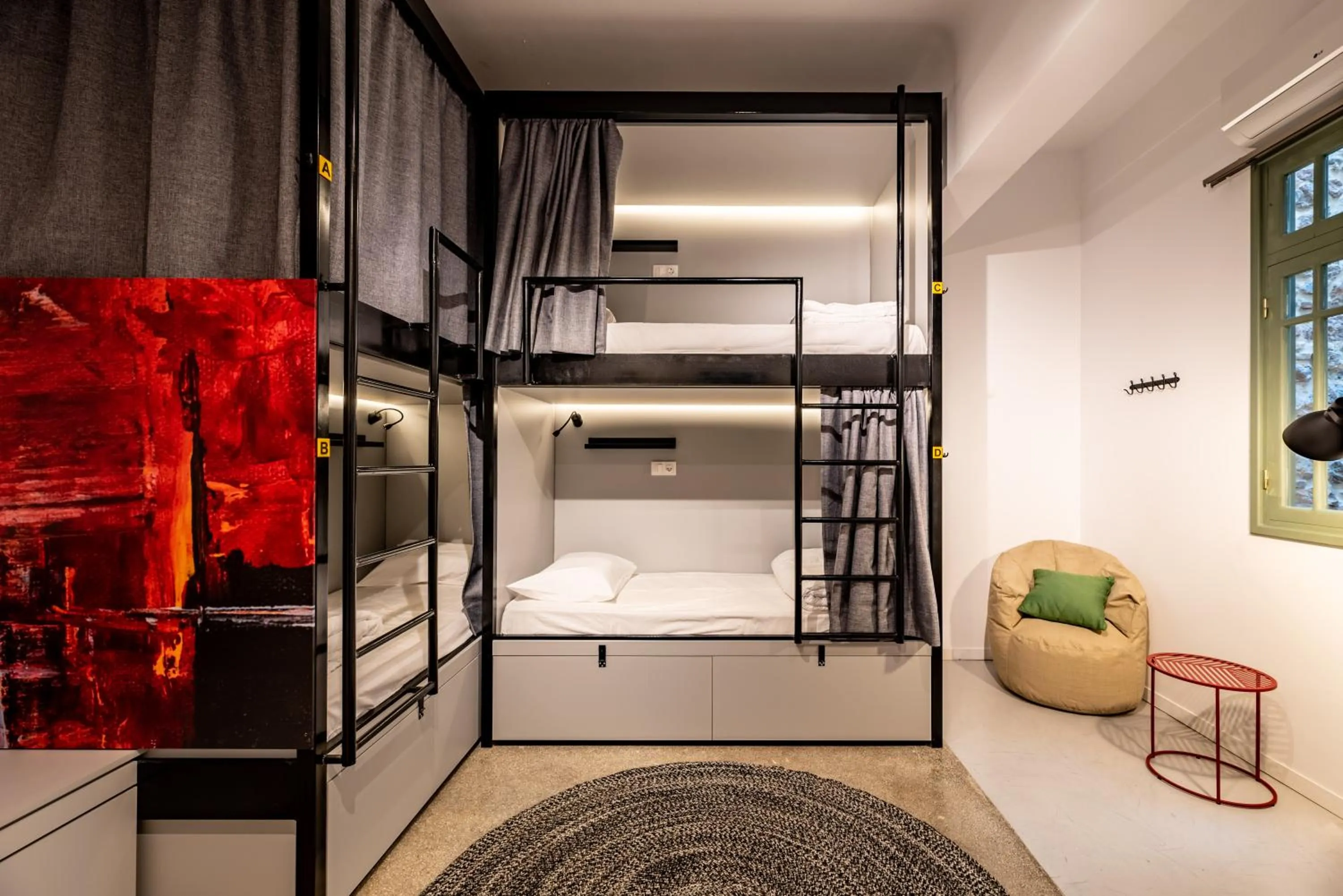 bunk bed, Bed in Athens Hub Hostel