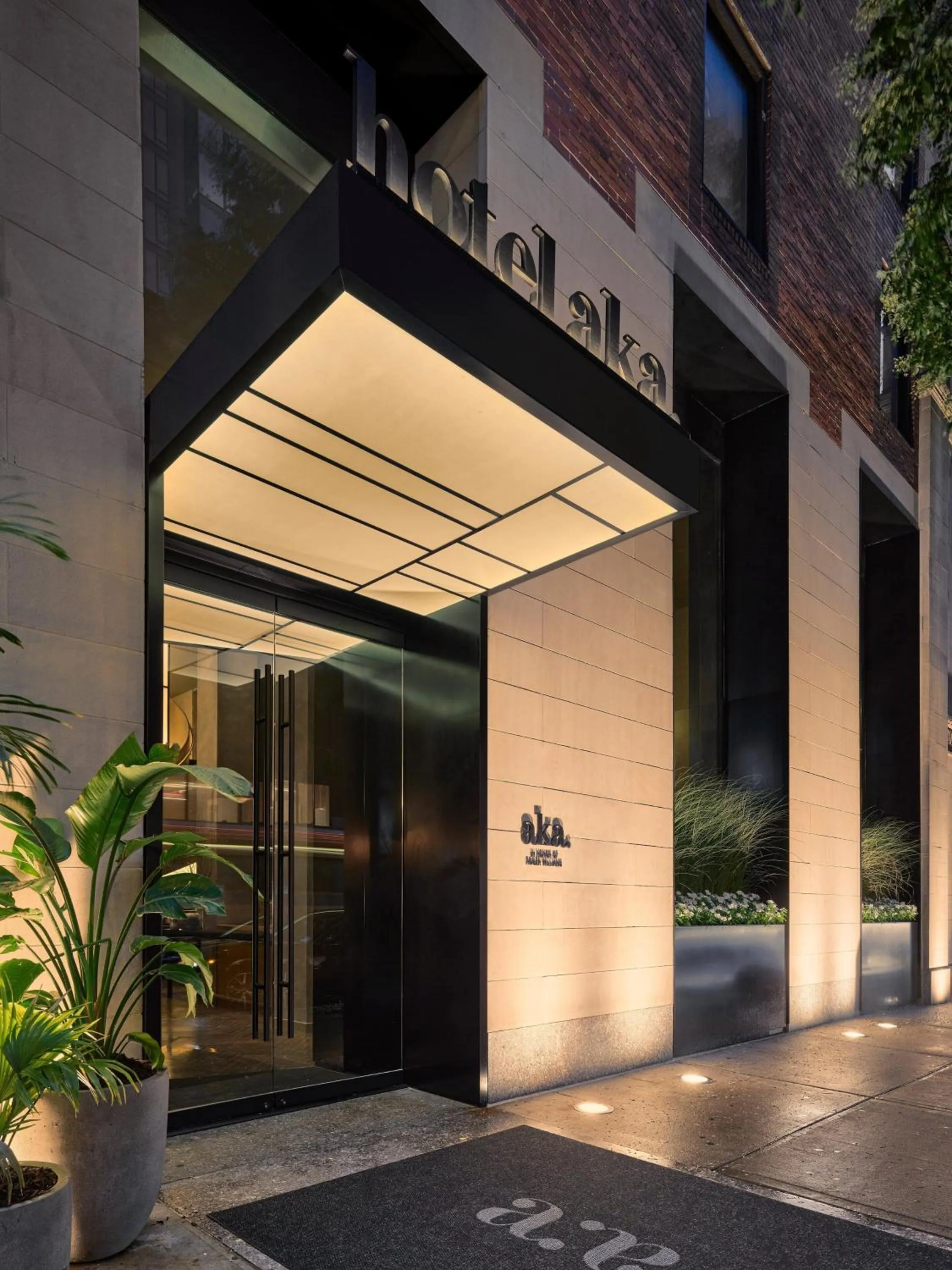 Facade/entrance in Hotel AKA NoMad