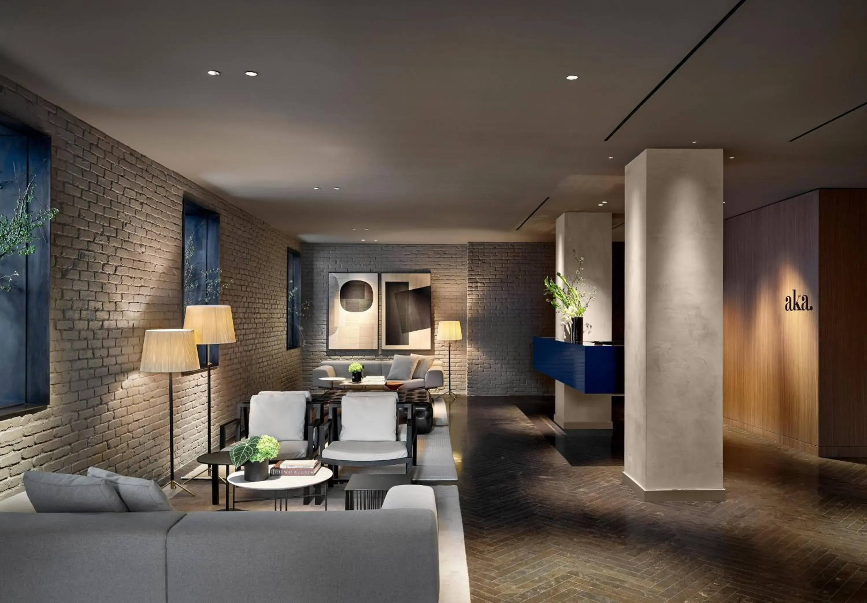 Lobby or reception in Hotel AKA NoMad Lobby or reception in Hotel AKA NoMad