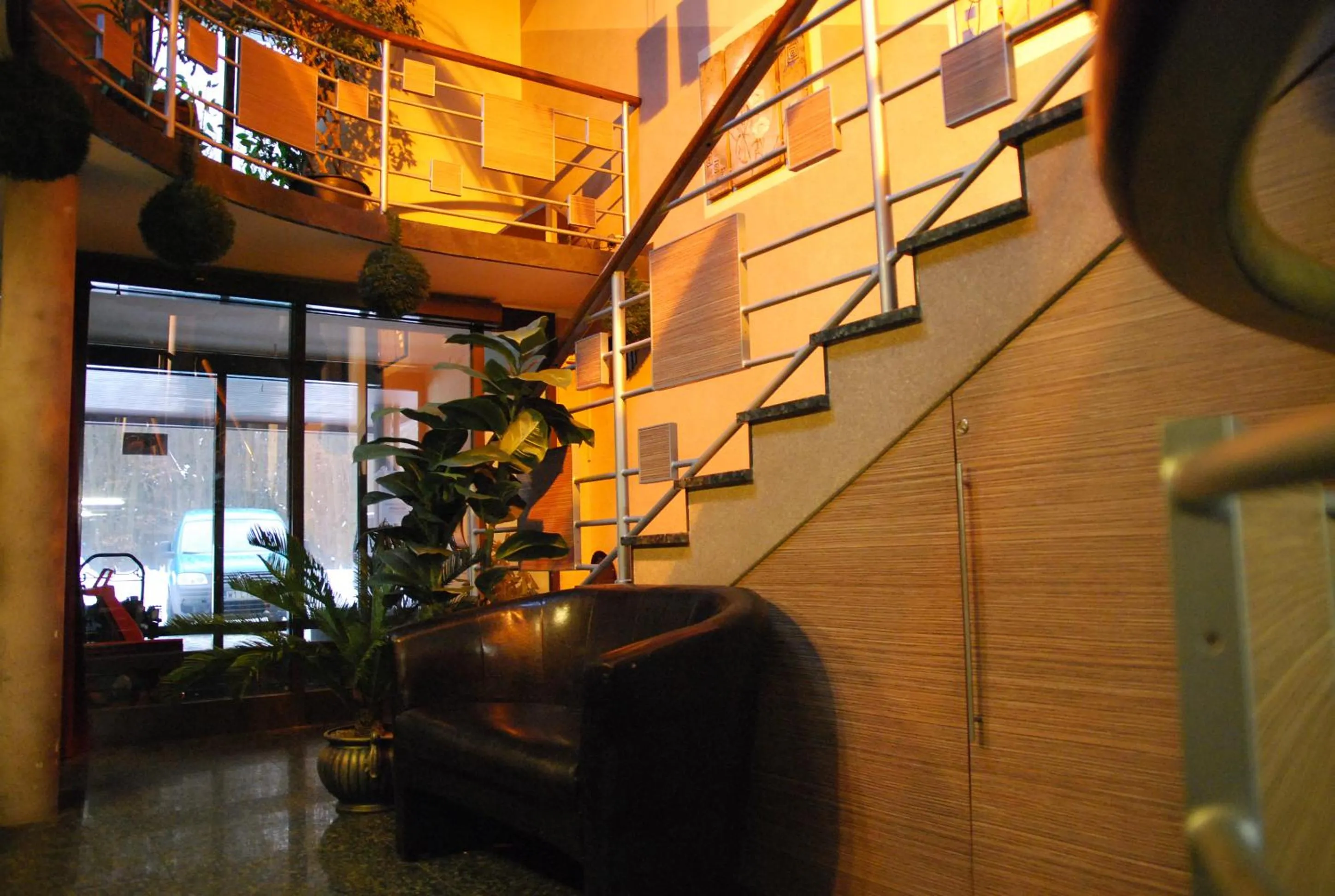 Lobby or reception in Adeo Hostel