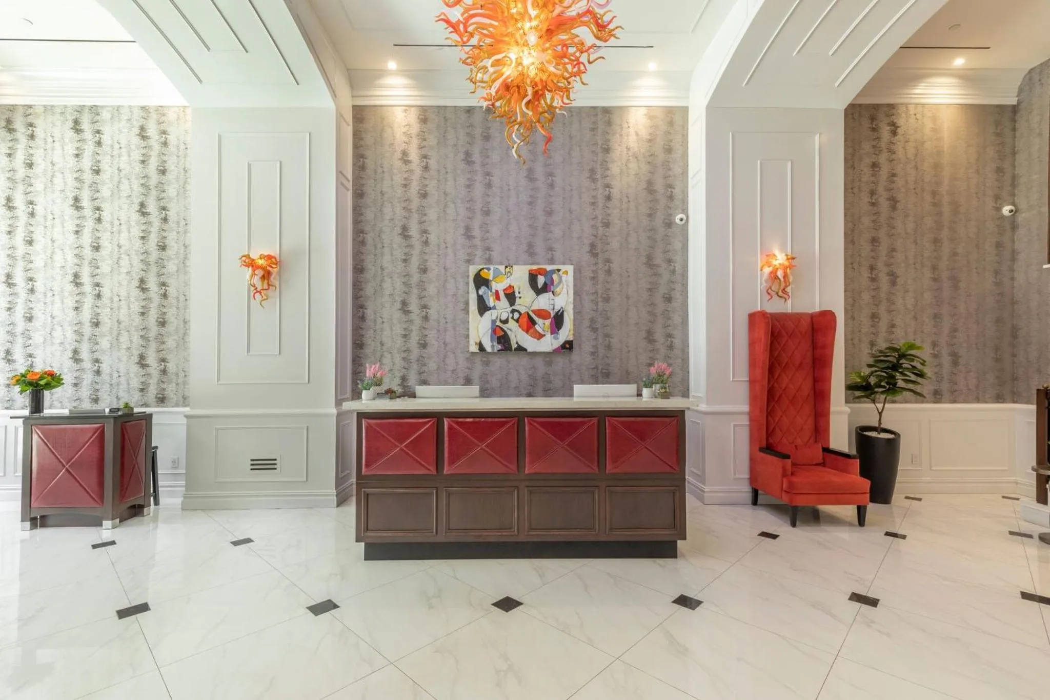 Lobby or reception in Broadway Plaza Hotel