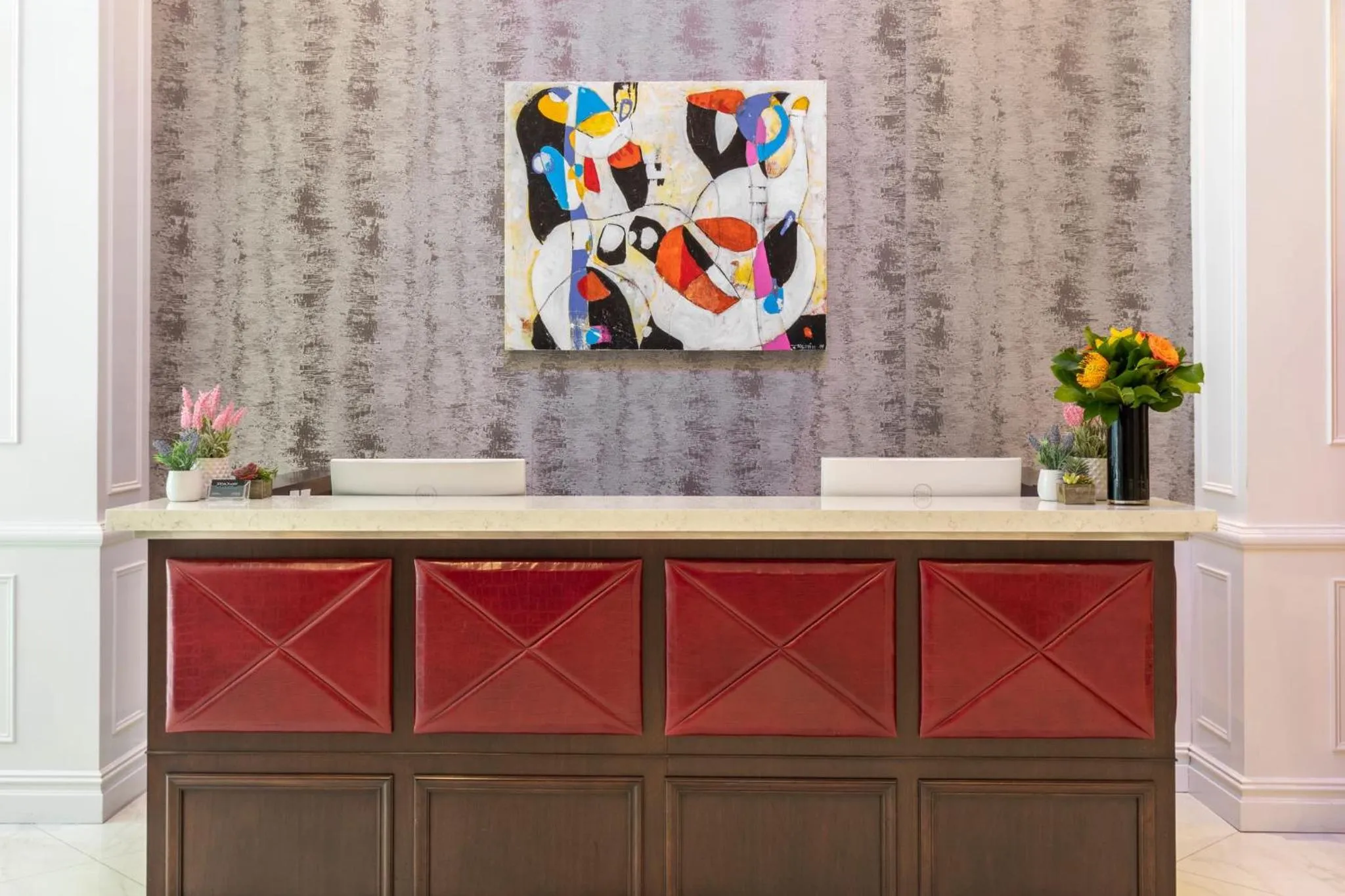 Lobby or reception in Broadway Plaza Hotel