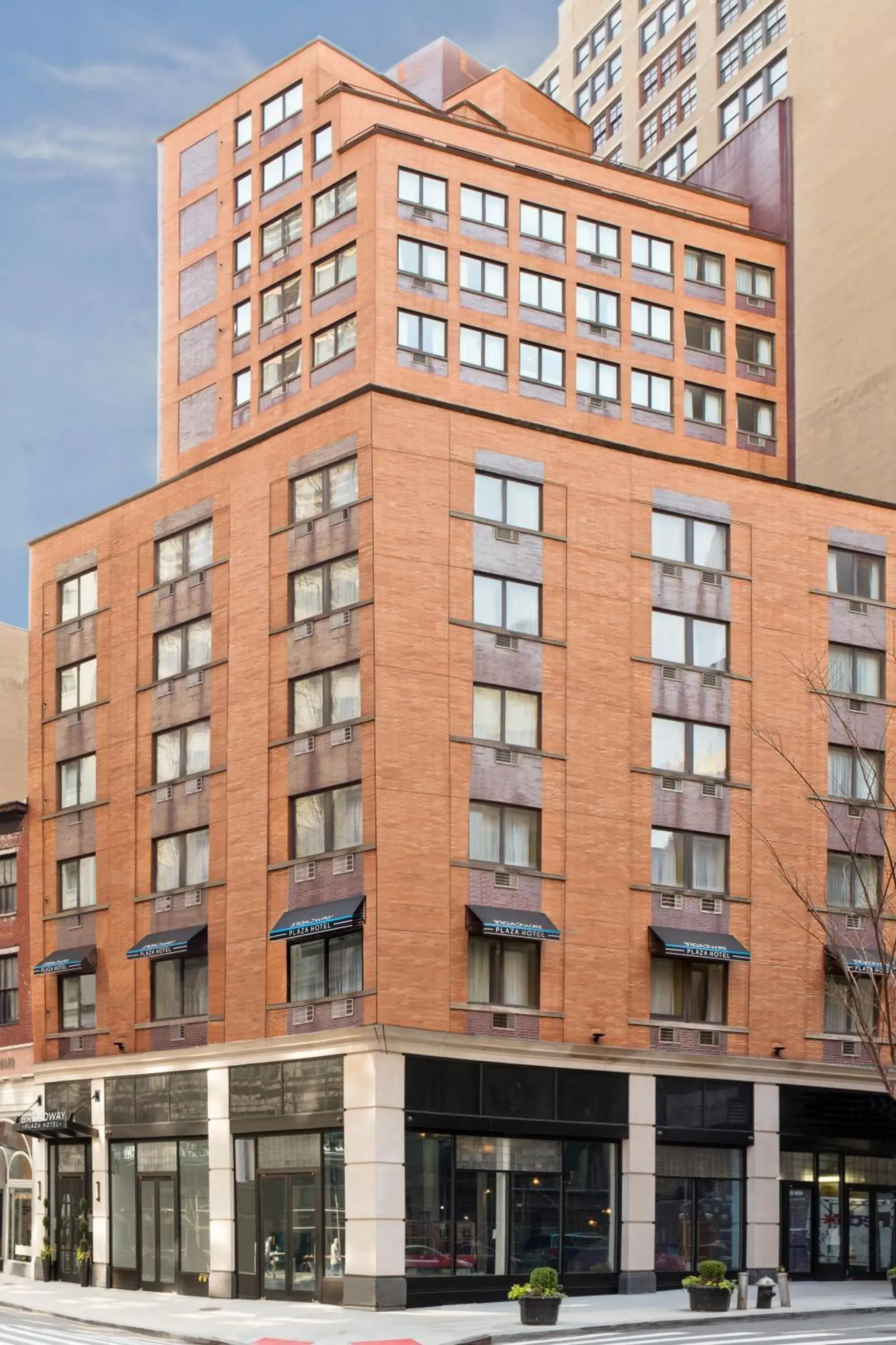 Property building in Broadway Plaza Hotel Property building in Broadway Plaza Hotel