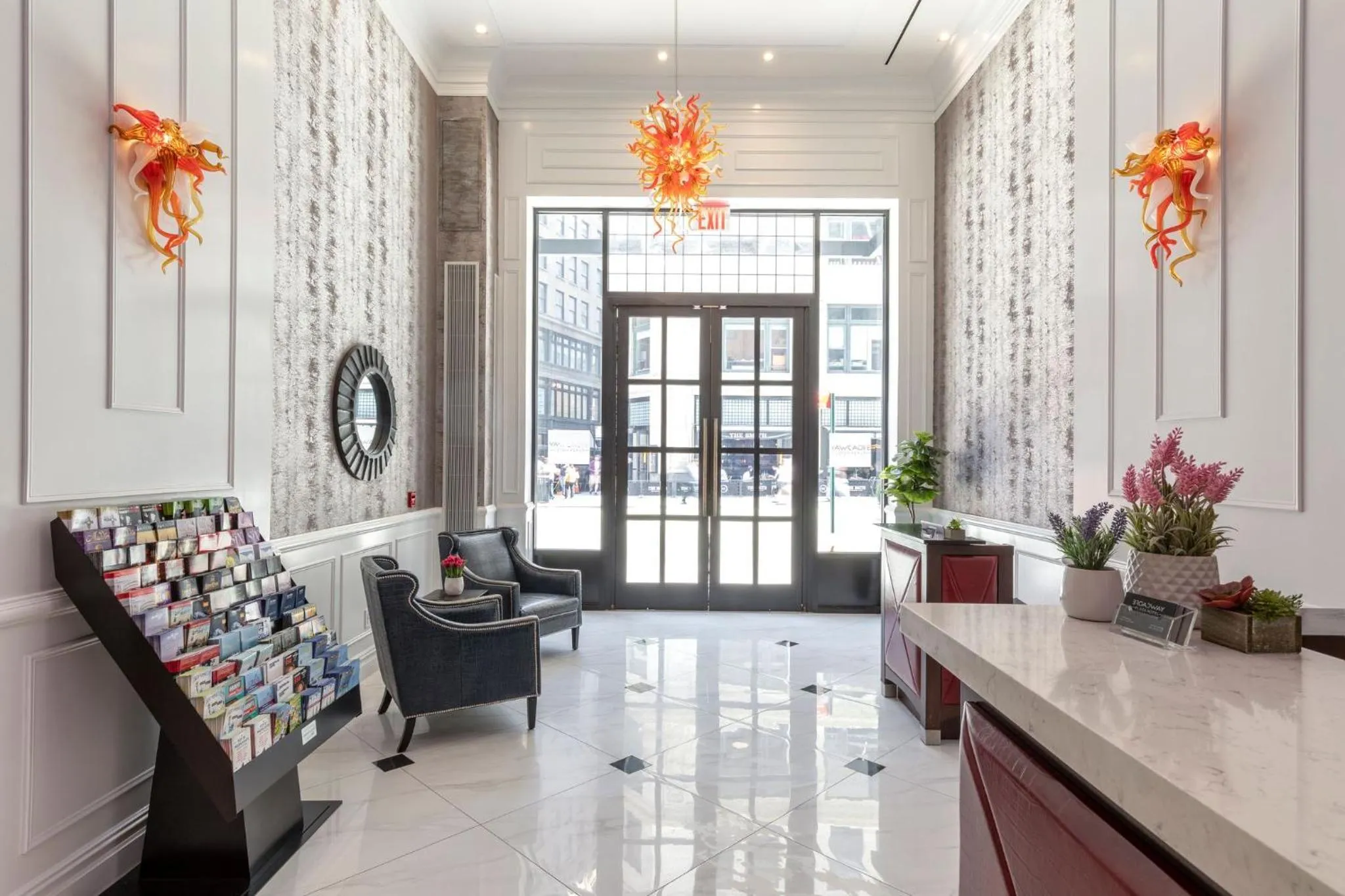 Lobby or reception in Broadway Plaza Hotel