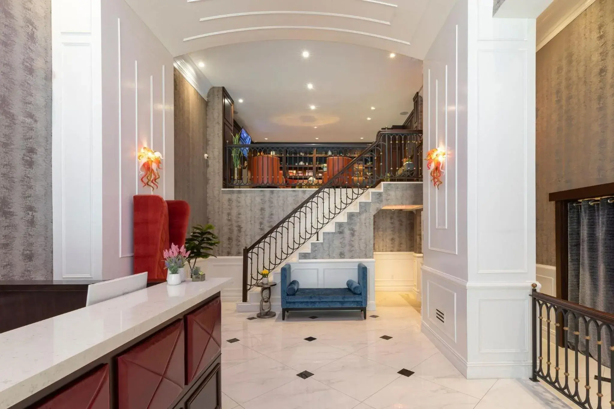 Lobby or reception in Broadway Plaza Hotel Lobby or reception in Broadway Plaza Hotel