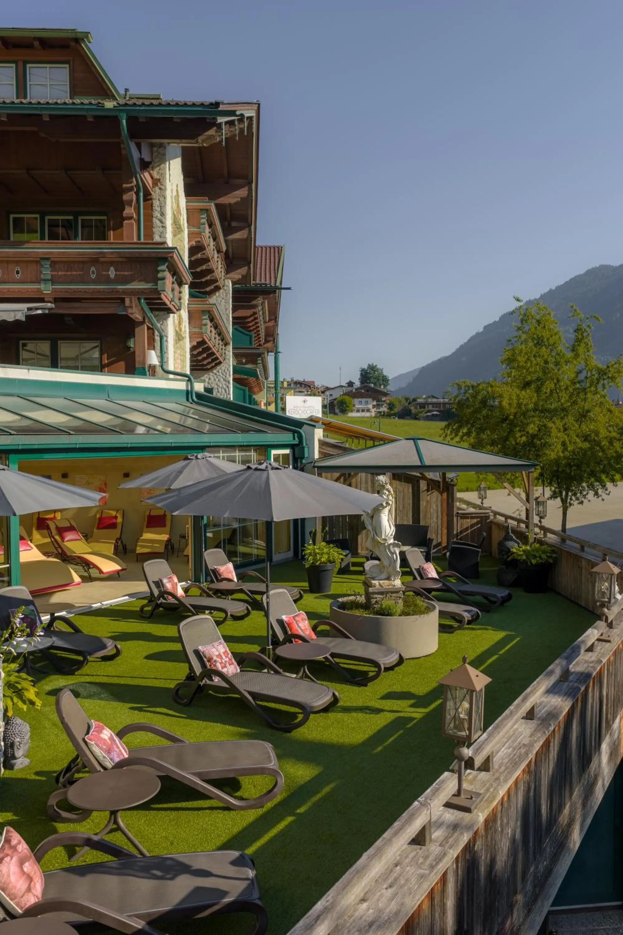 Balcony/Terrace in KERSCHDORFER - wohlfühlhotel garni - adults only