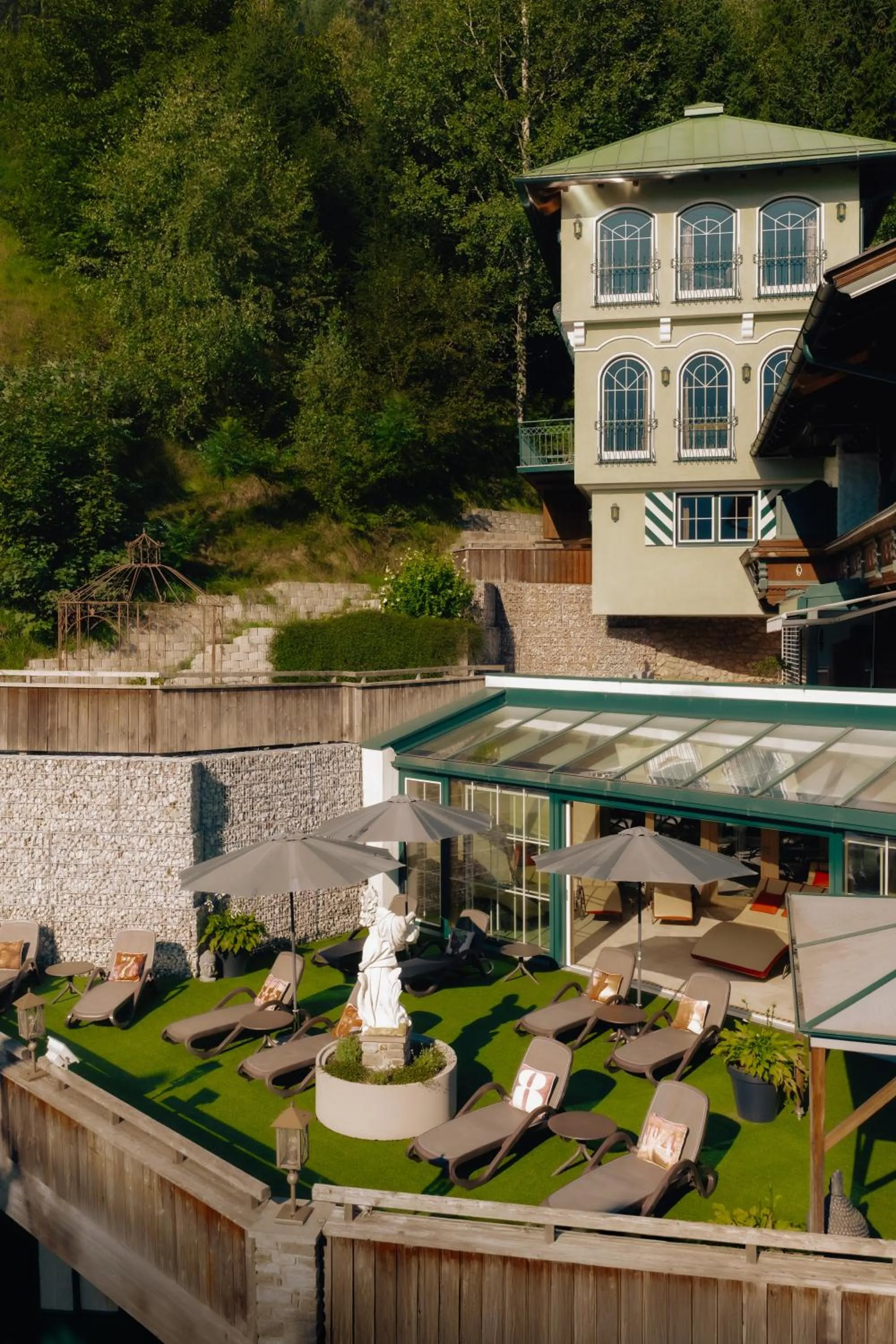 Balcony/Terrace in KERSCHDORFER - wohlfühlhotel garni - adults only