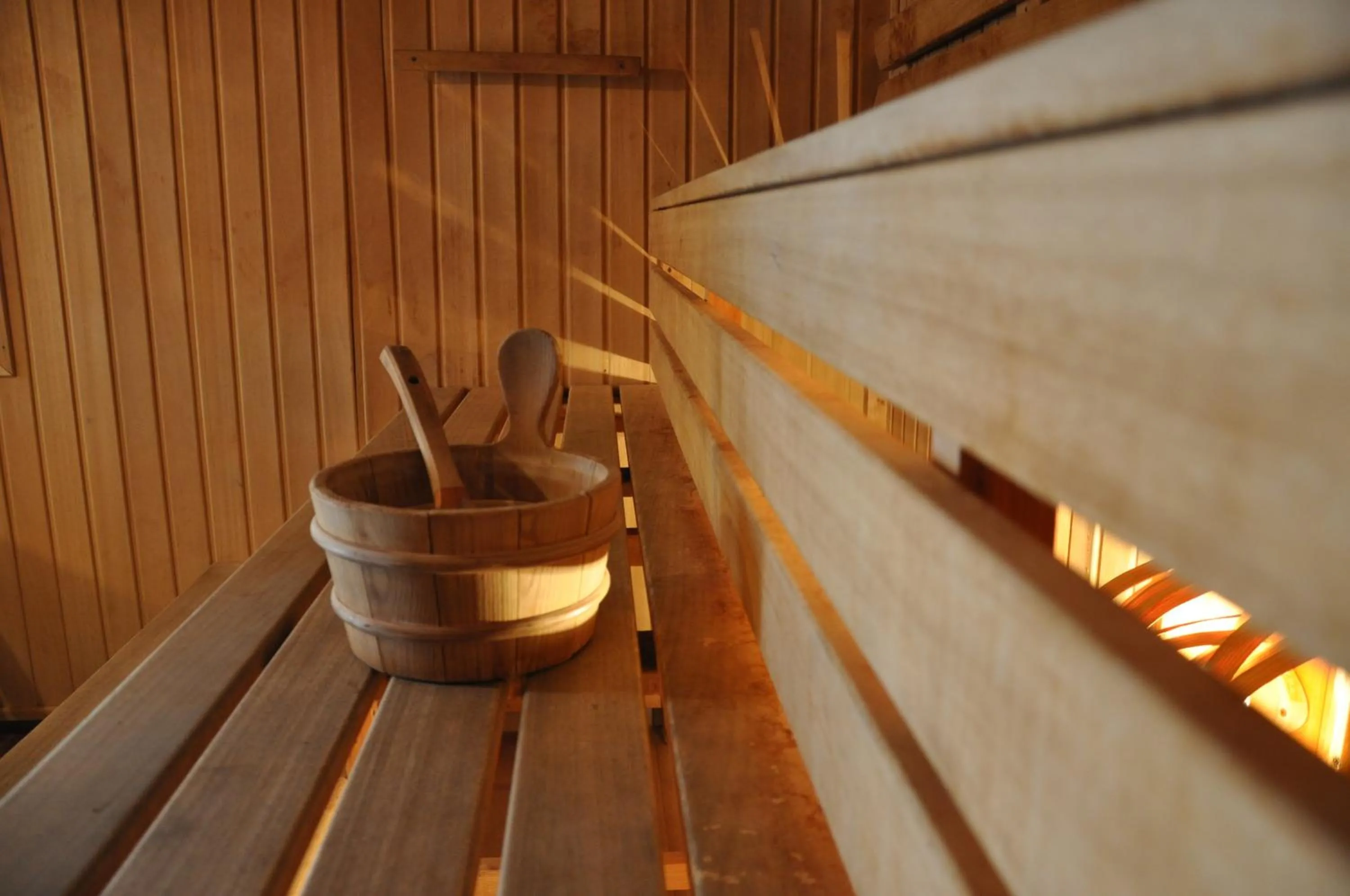 Sauna in Aqua Wellness Apartments
