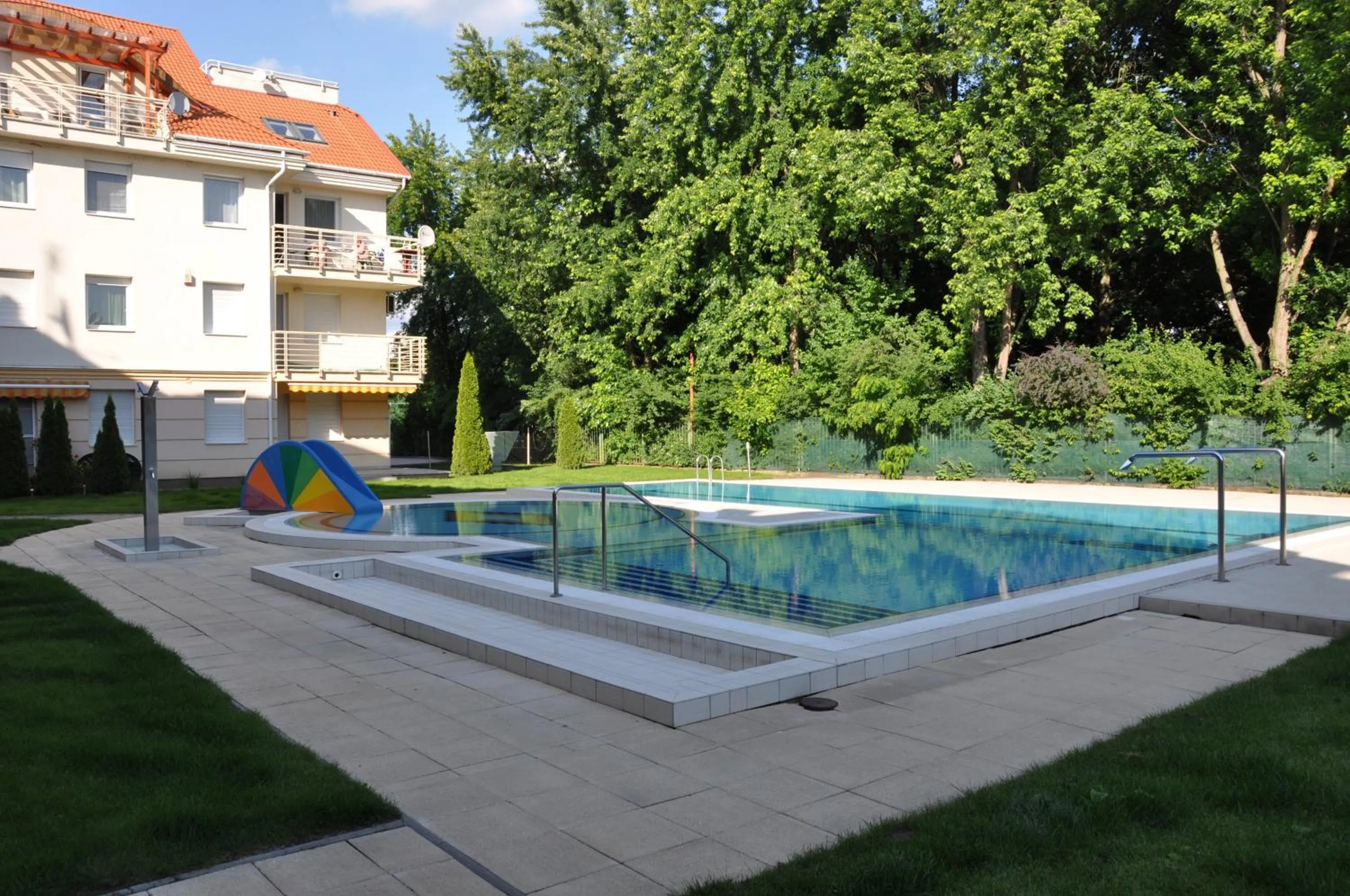 Swimming pool in Aqua Wellness Apartments