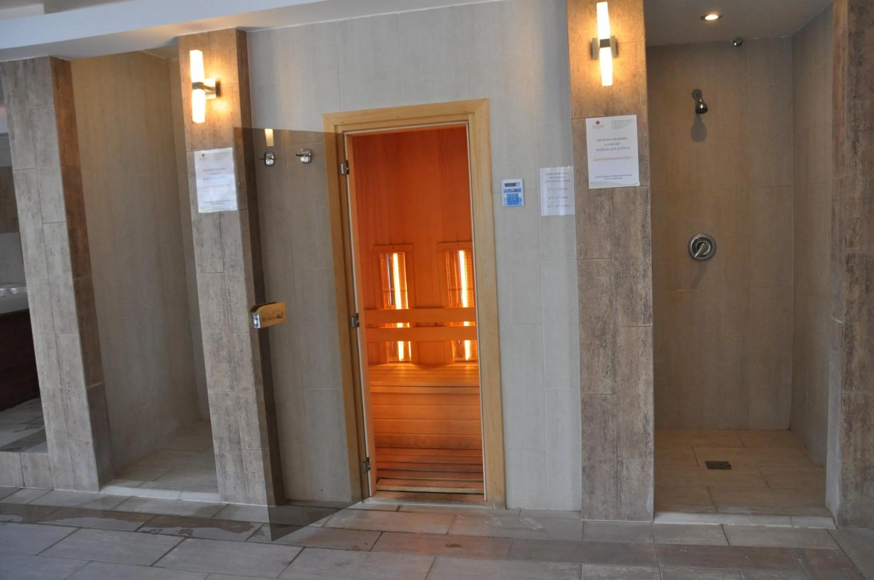 Sauna in Aqua Wellness Apartments