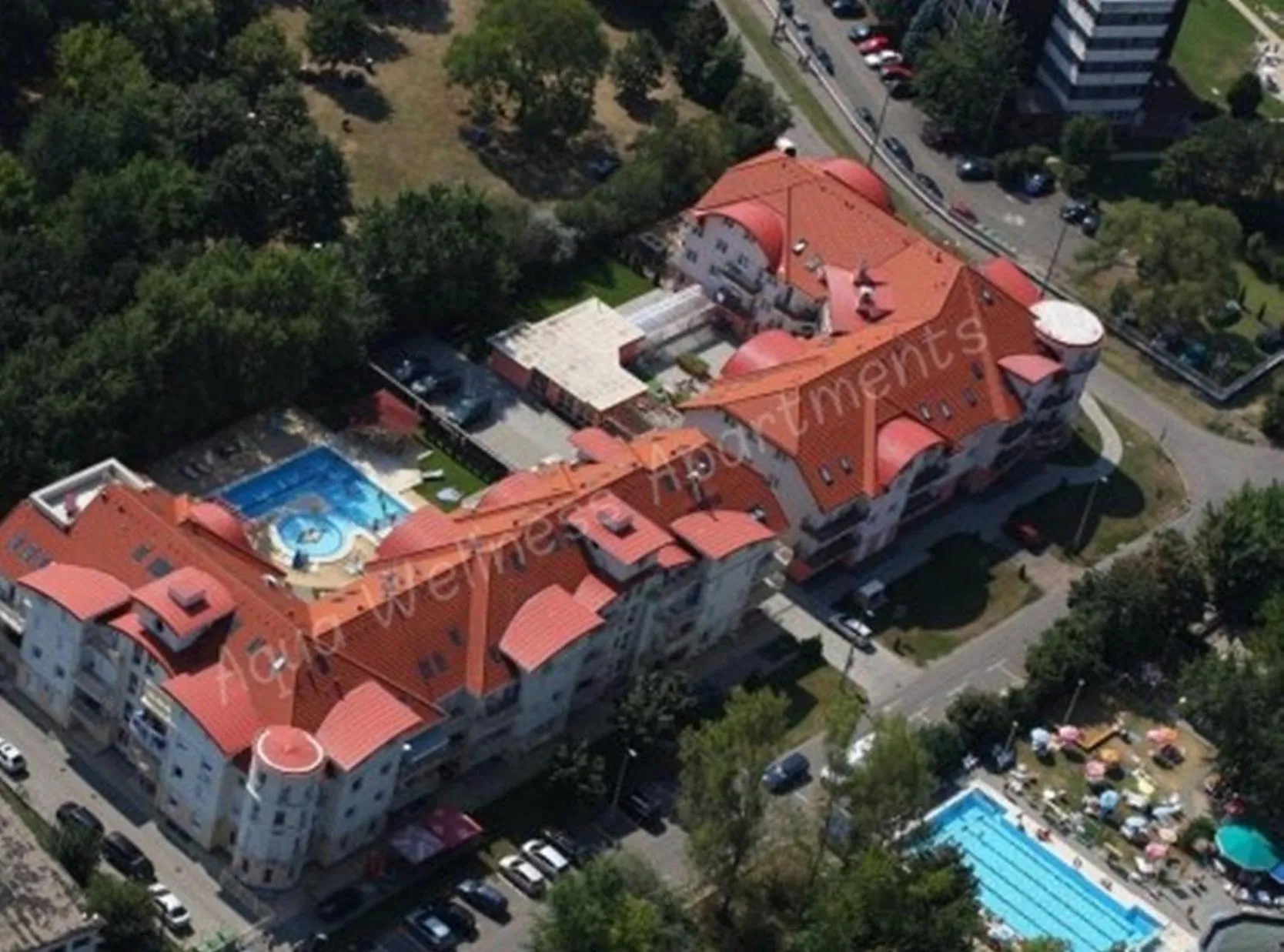 Property building in Aqua Wellness Apartments