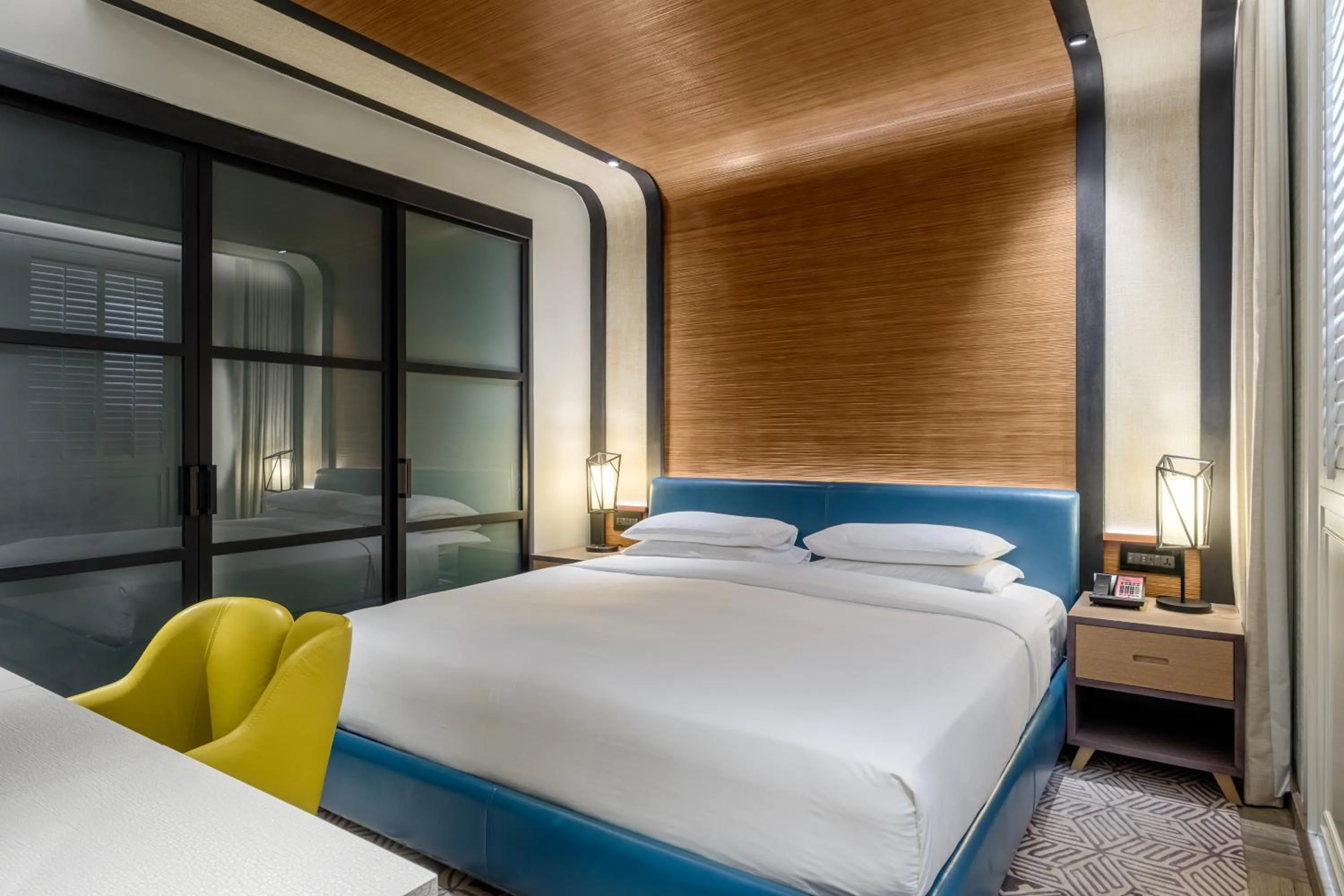 Bedroom, Bed in Andaz Family Suites by Hyatt- Palm Jumeirah