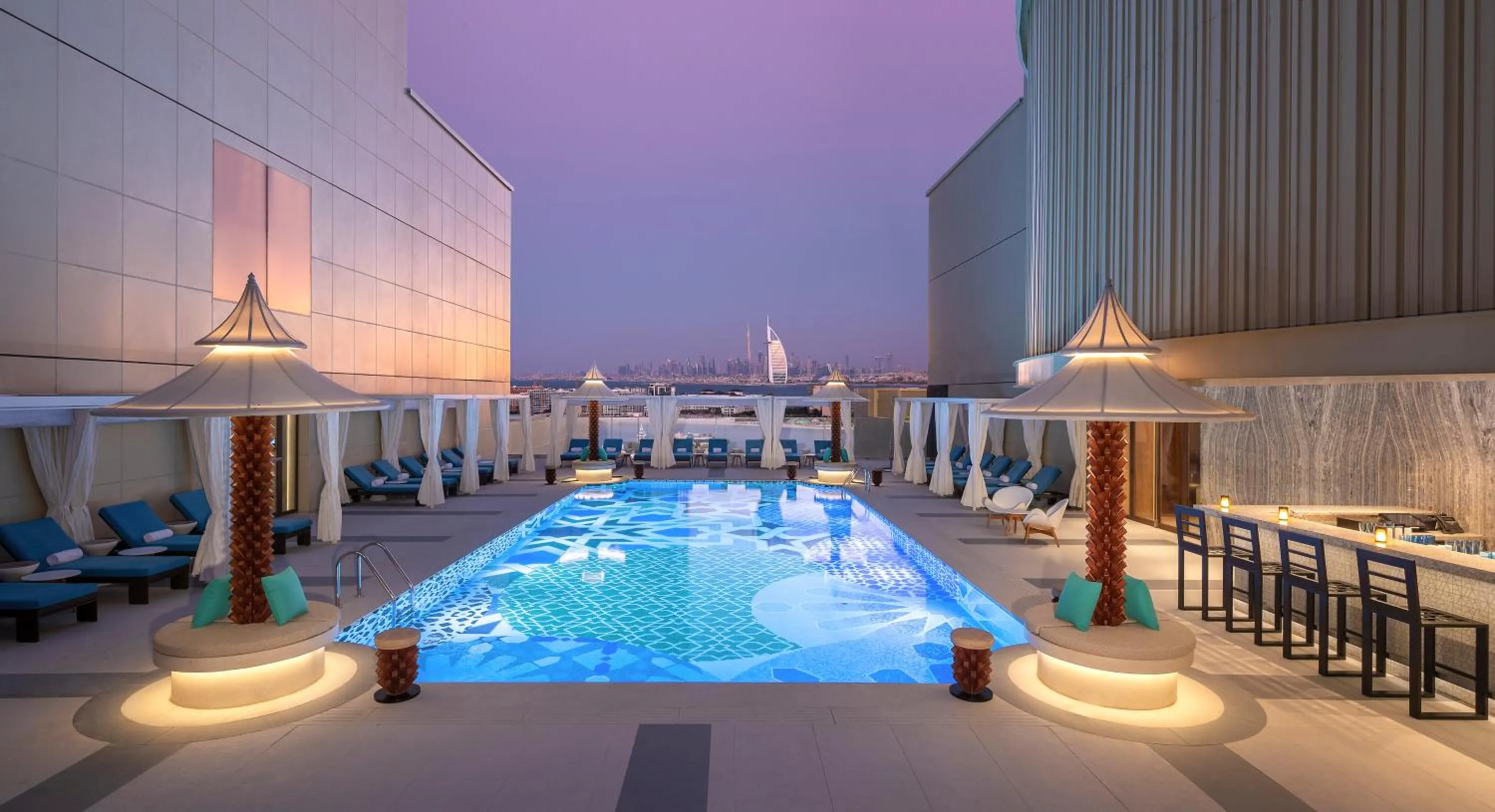 Swimming pool in Andaz Family Suites by Hyatt- Palm Jumeirah