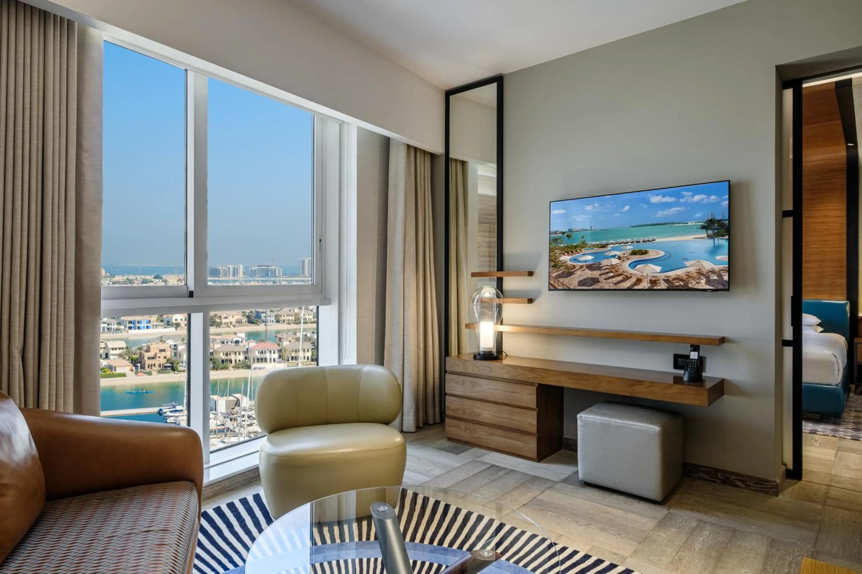 Living room in Andaz Family Suites by Hyatt- Palm Jumeirah