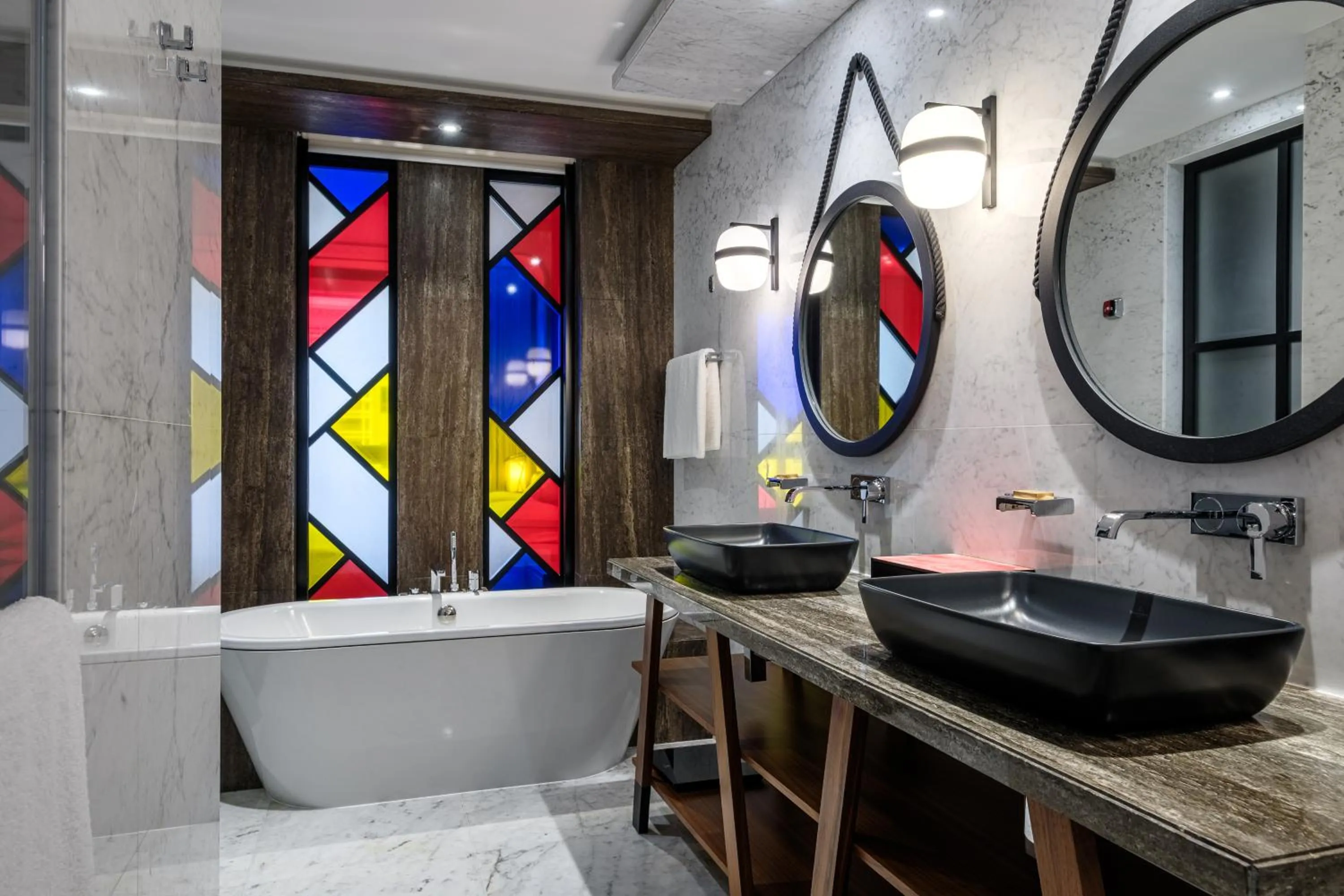 Bathroom in Andaz Family Suites by Hyatt- Palm Jumeirah
