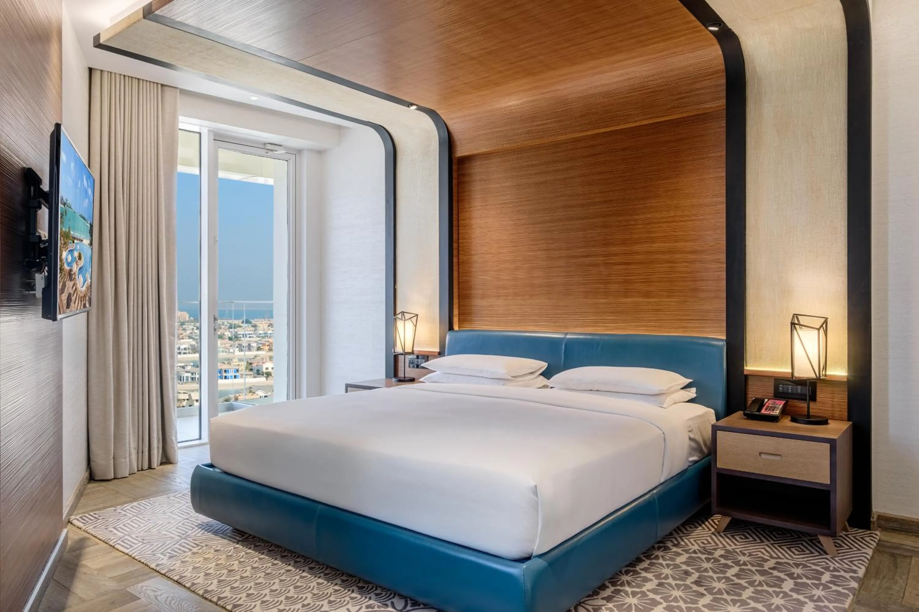 Bedroom, Bed in Andaz Family Suites by Hyatt- Palm Jumeirah