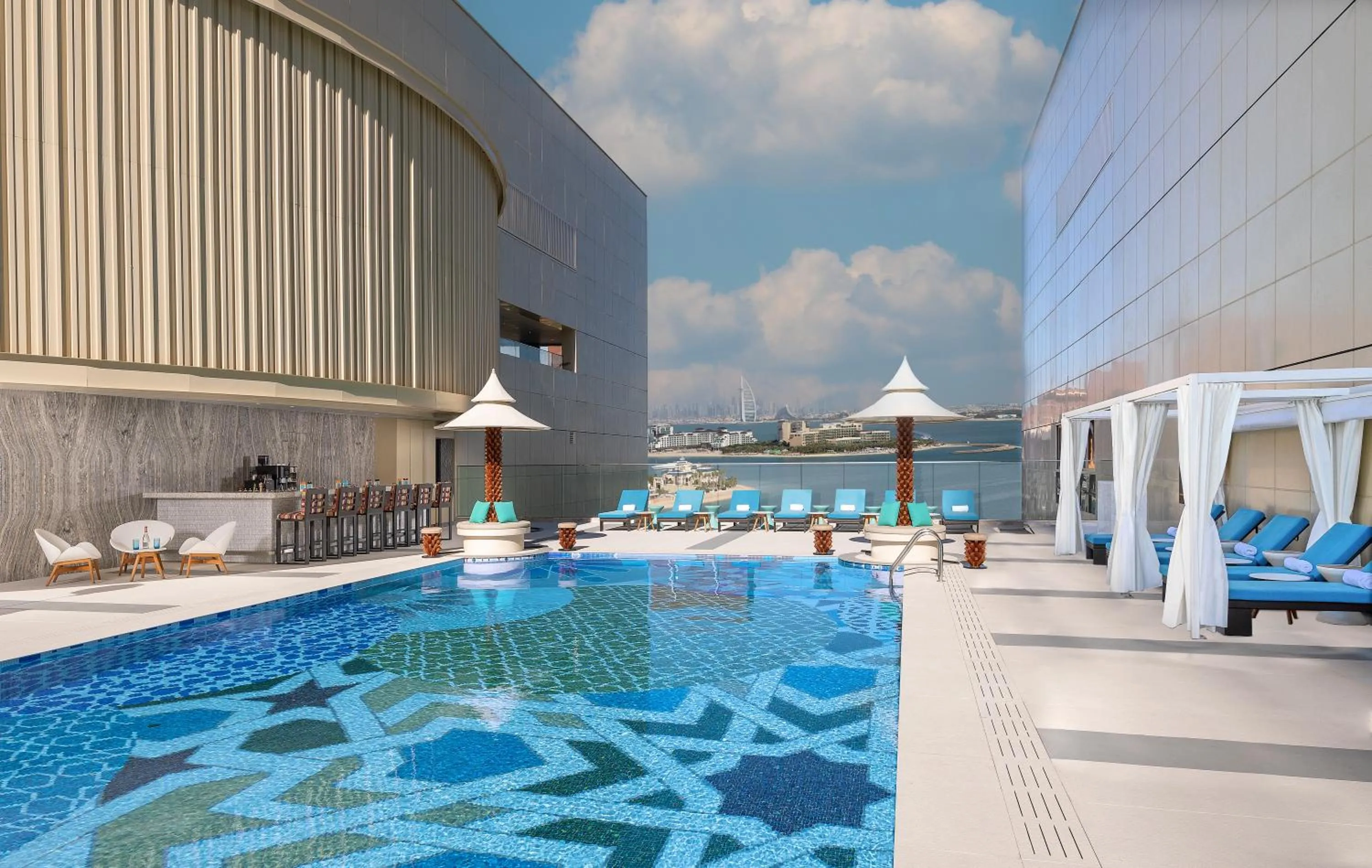 Swimming pool in Andaz Family Suites by Hyatt- Palm Jumeirah