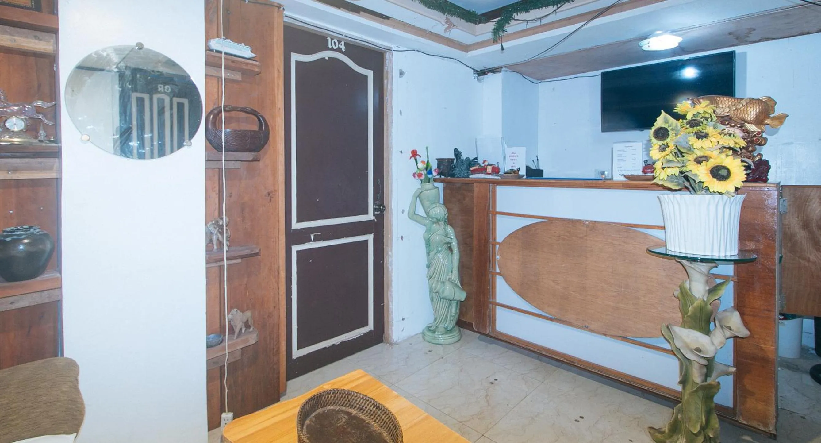 Lobby or reception in RedDoorz at Minas Place 1 Tacloban