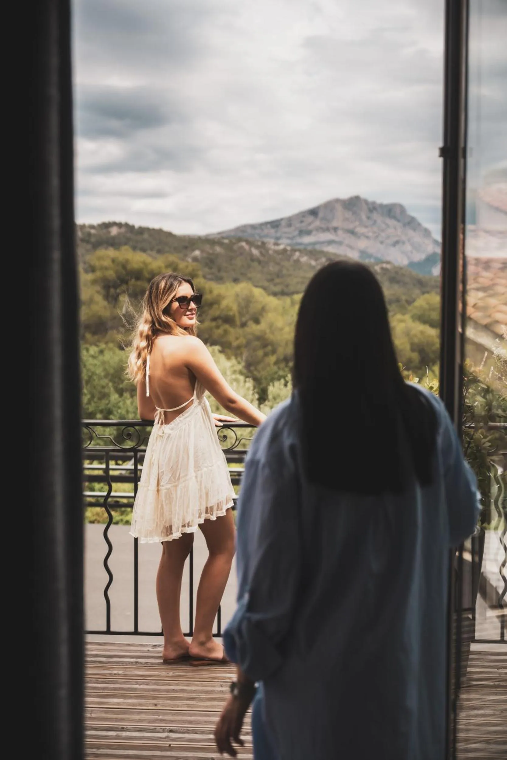 Balcony/Terrace in Les Lodges Sainte-Victoire Hotel & Spa
