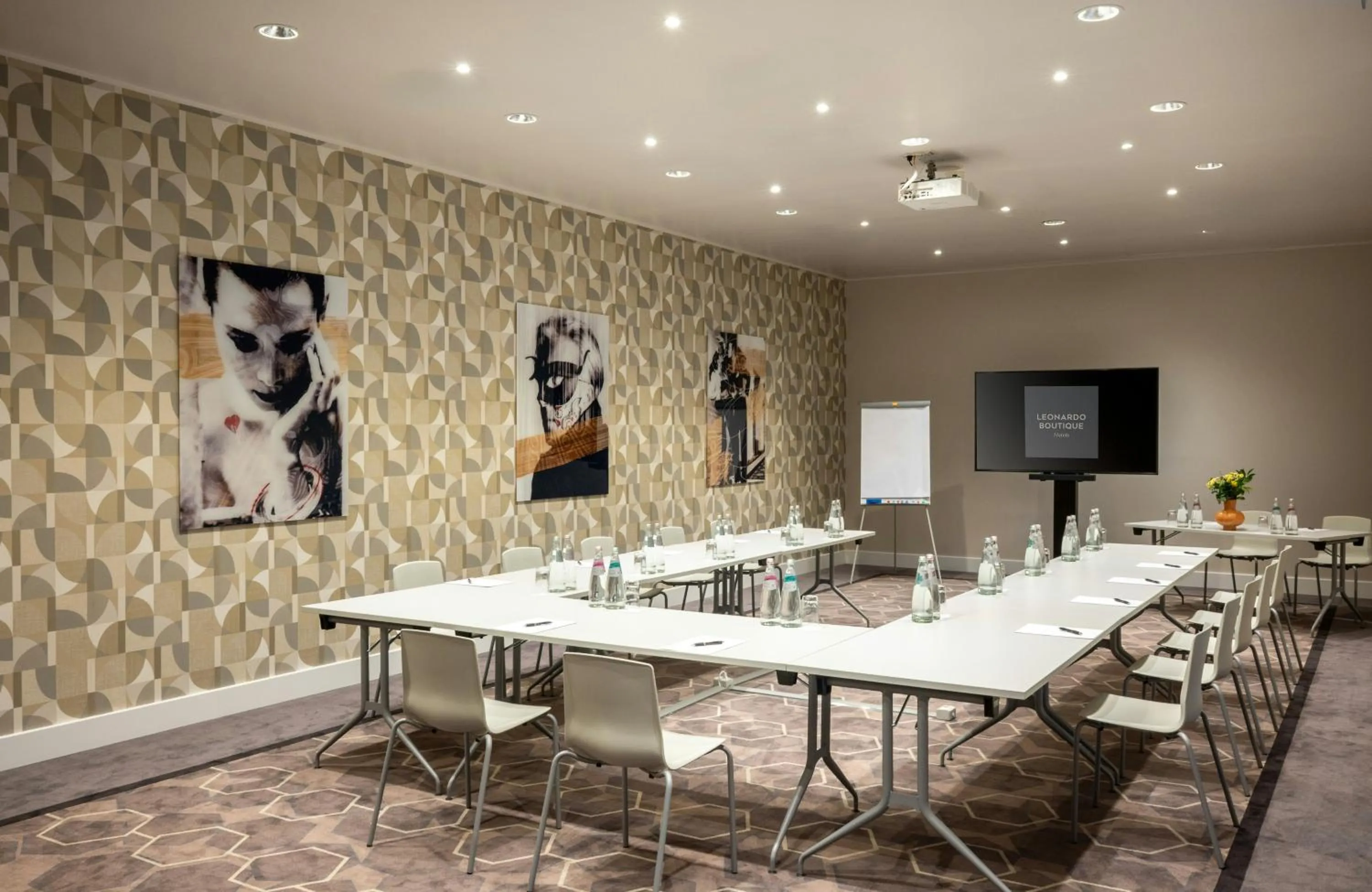Meeting/conference room in Leonardo Boutique Hotel Rome Monti