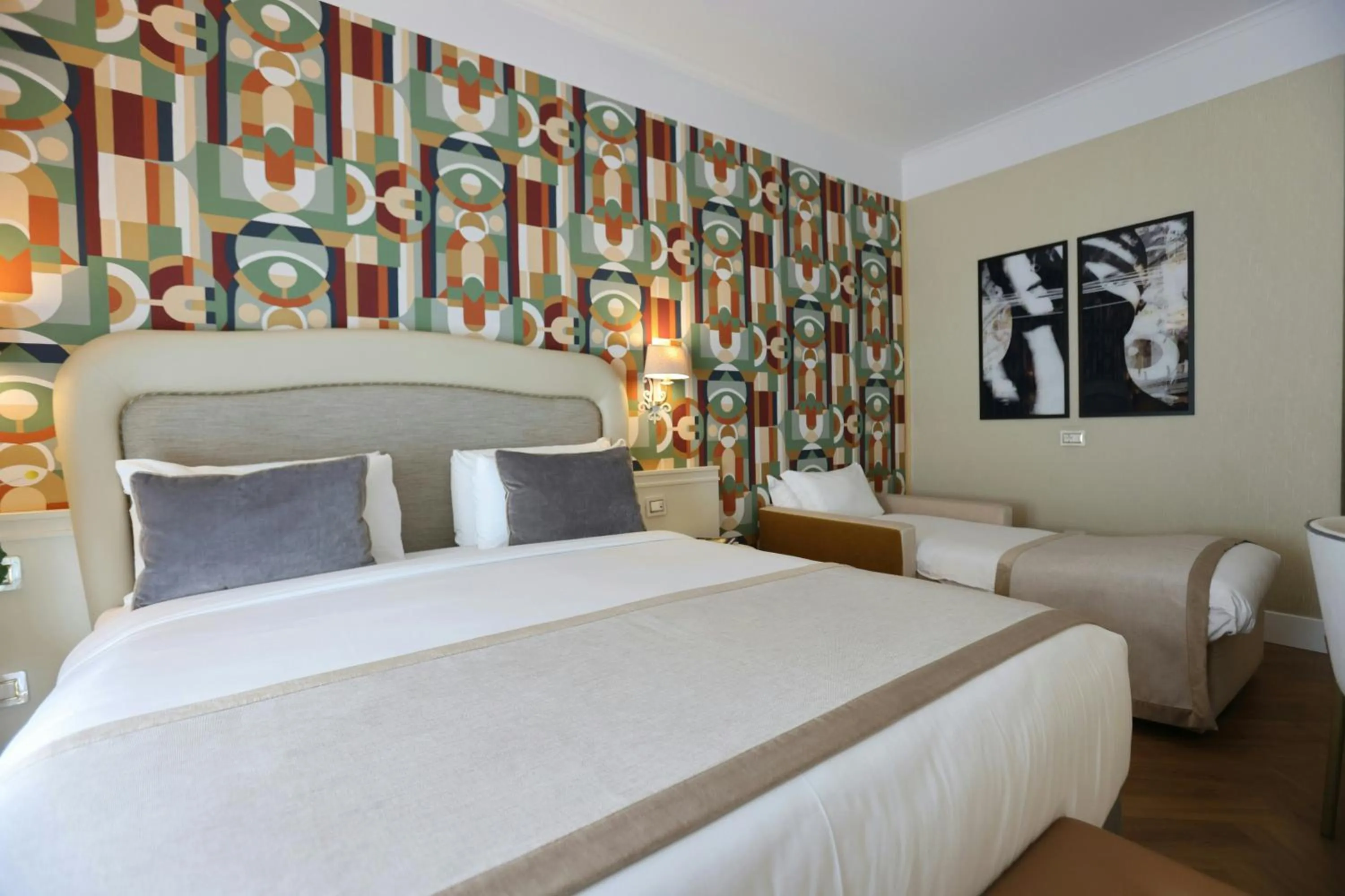 Photo of the whole room, Bed in Leonardo Boutique Hotel Rome Monti