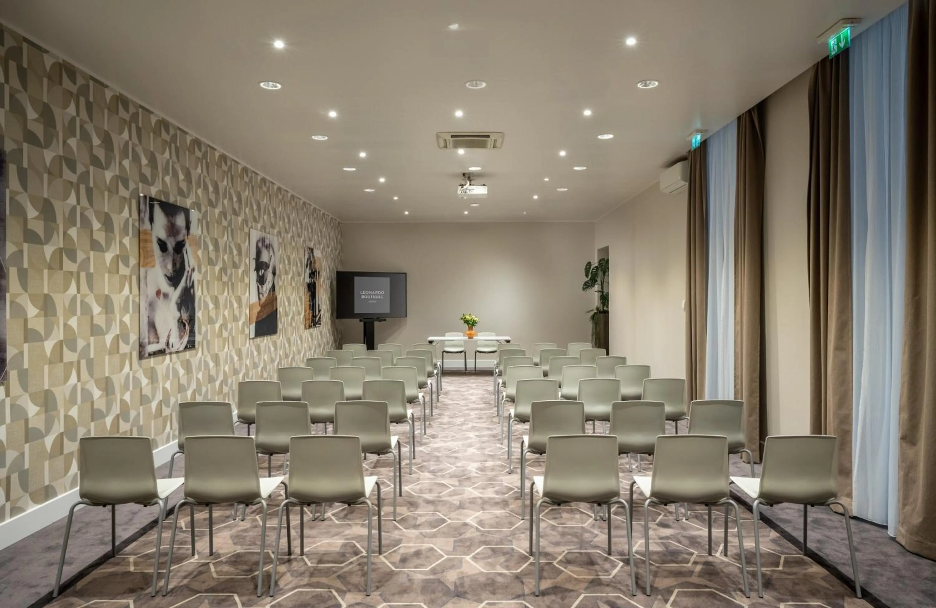 Meeting/conference room in Leonardo Boutique Hotel Rome Monti