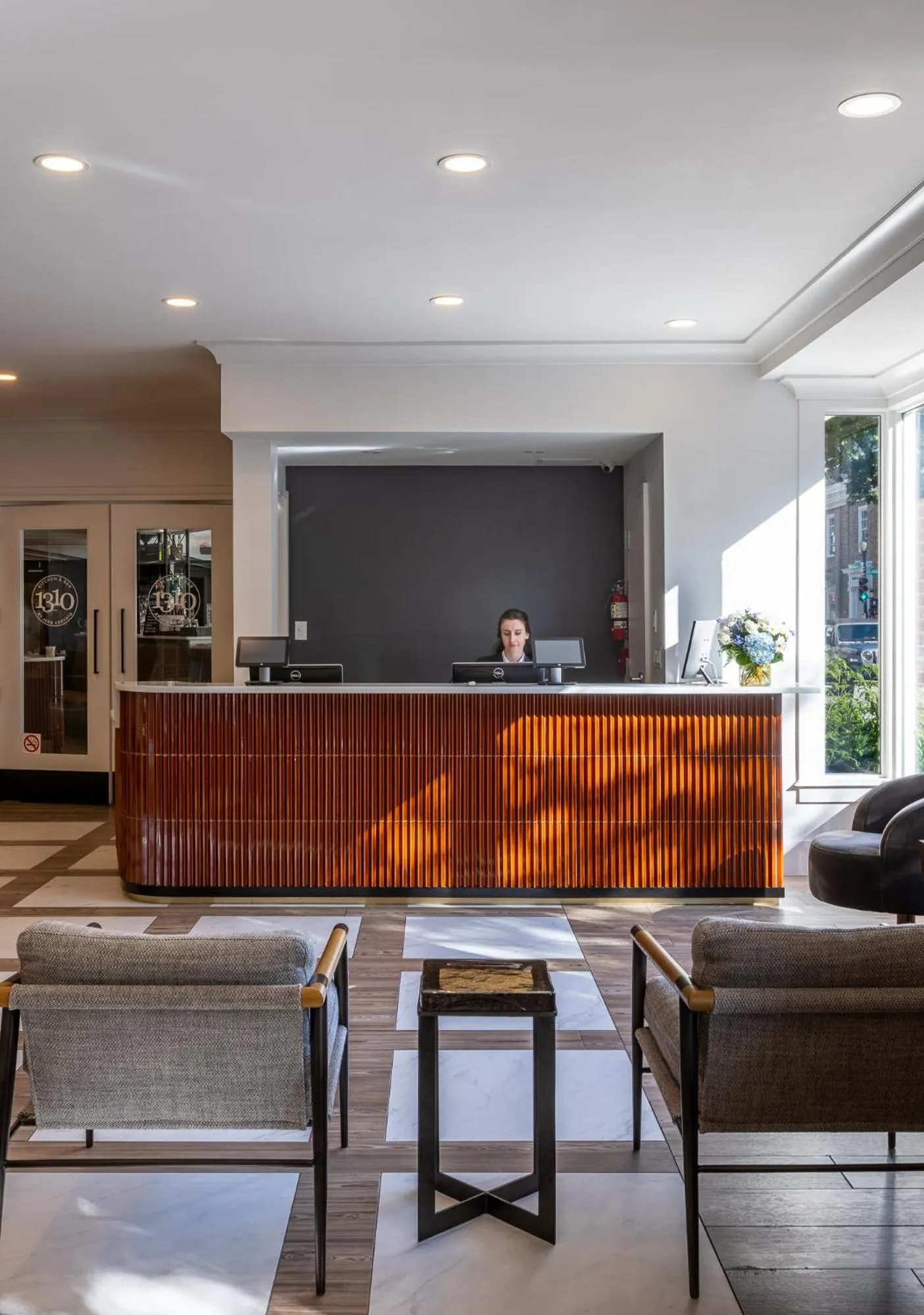 Lobby or reception in The Georgetown Inn