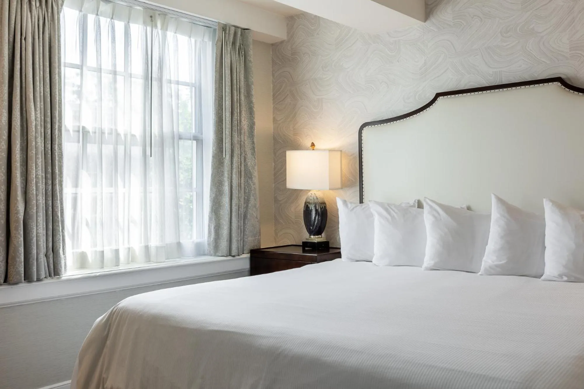 Bed in The Georgetown Inn