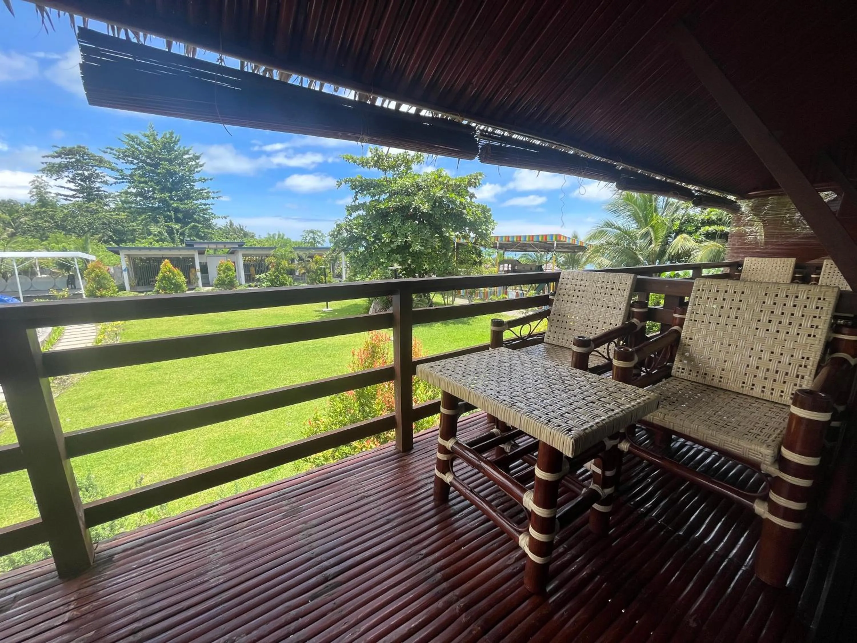 Balcony/Terrace in Vistapaloma beach resort